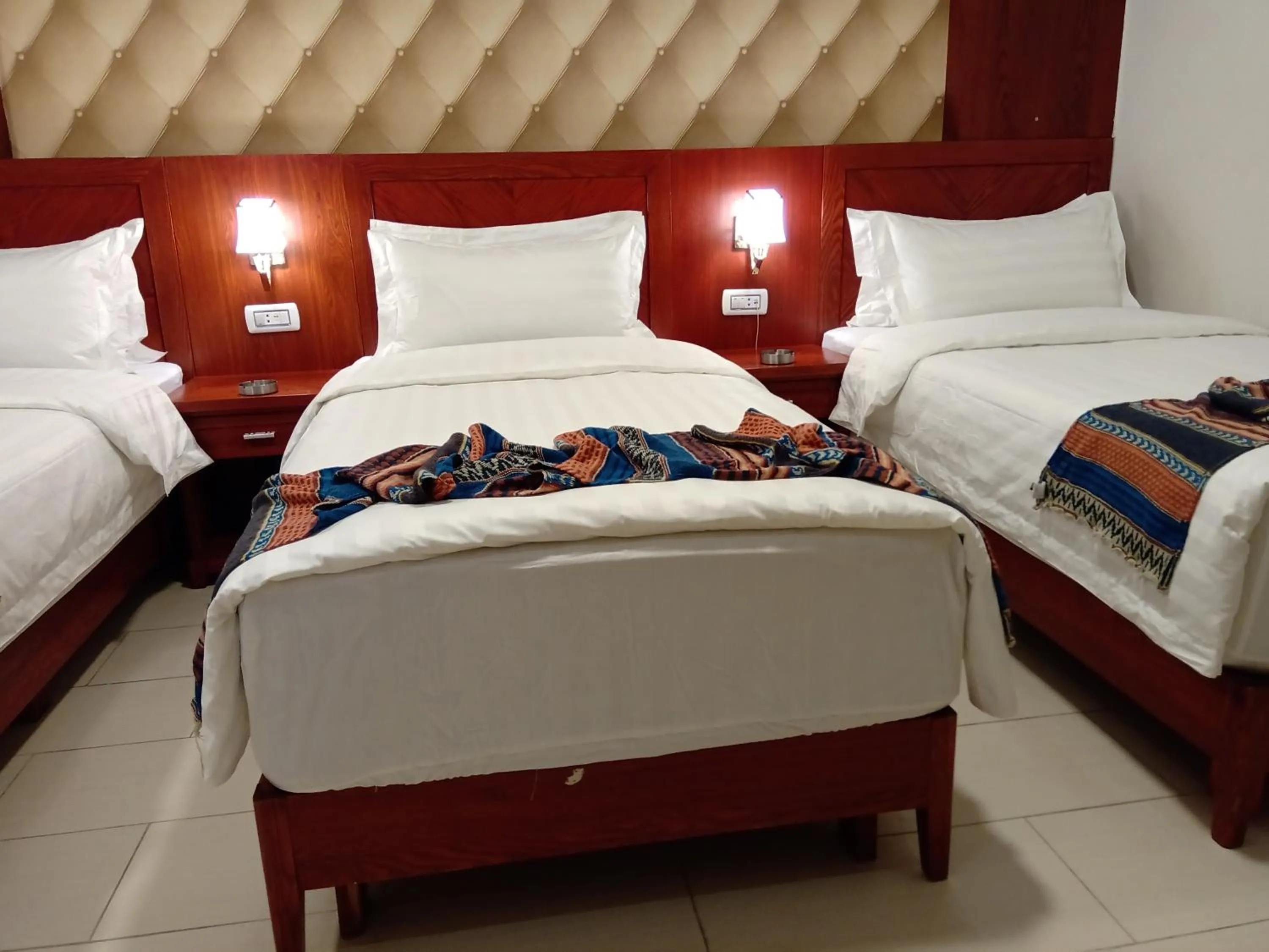 Bed in seven7days hotel