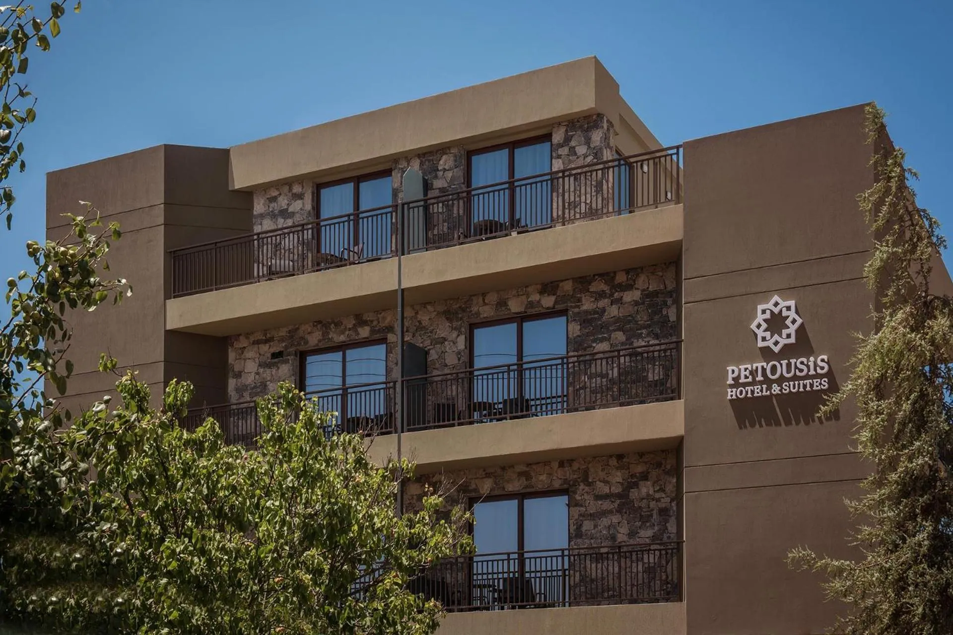 Property building in Petousis Hotel & Suites