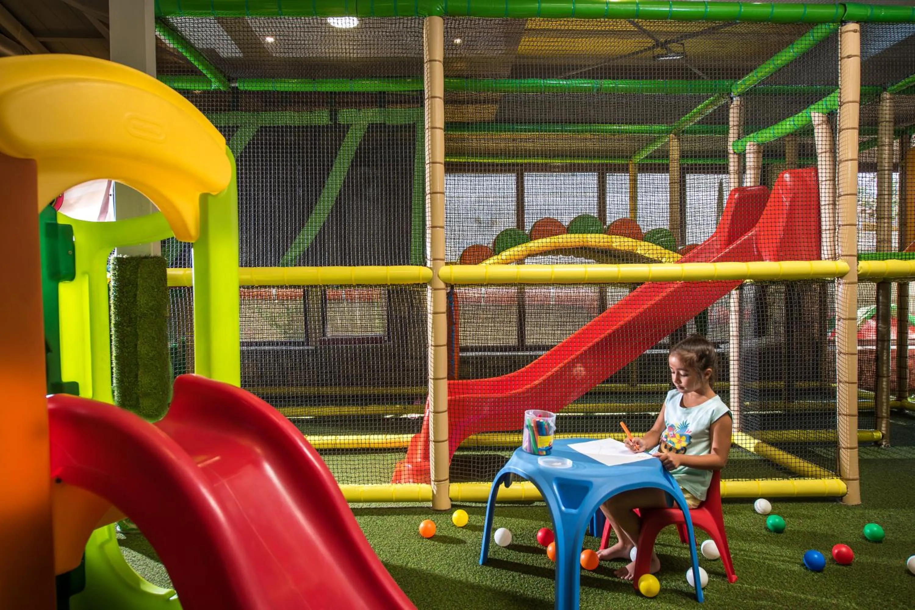 Children play ground in Petousis Hotel & Suites