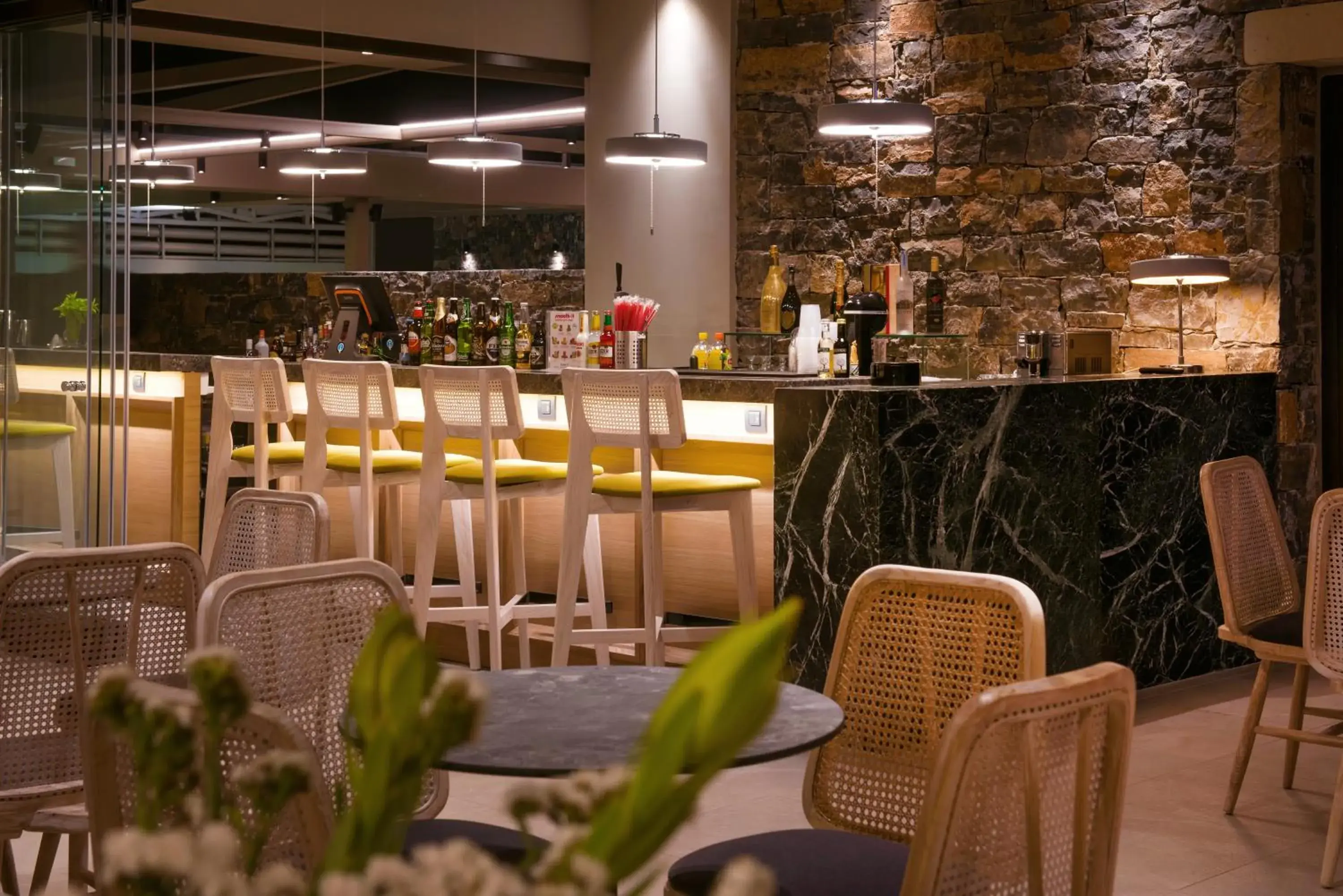 Lounge or bar in Petousis Hotel & Suites Lounge or bar in Petousis Hotel & Suites