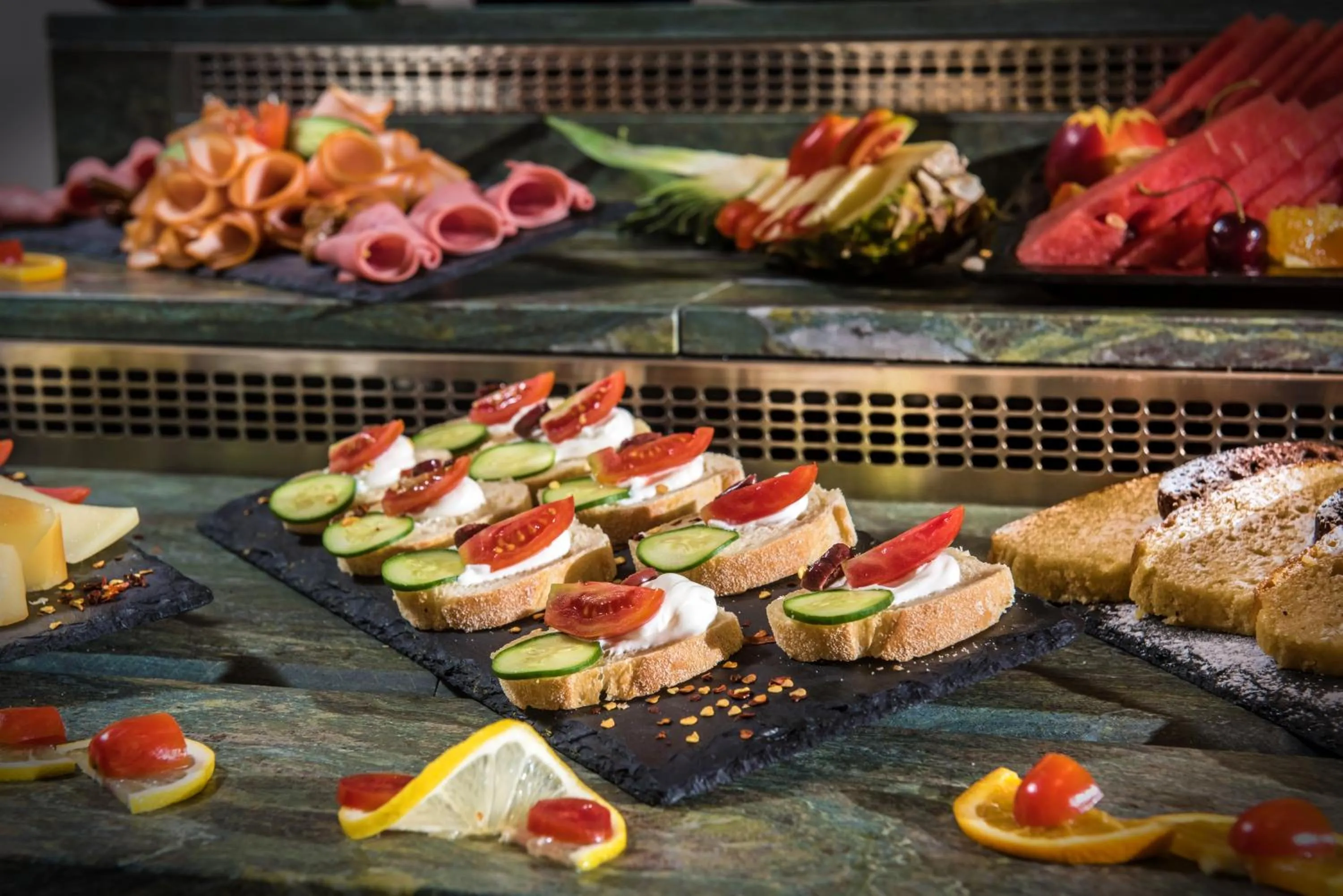 Buffet breakfast in Petousis Hotel & Suites