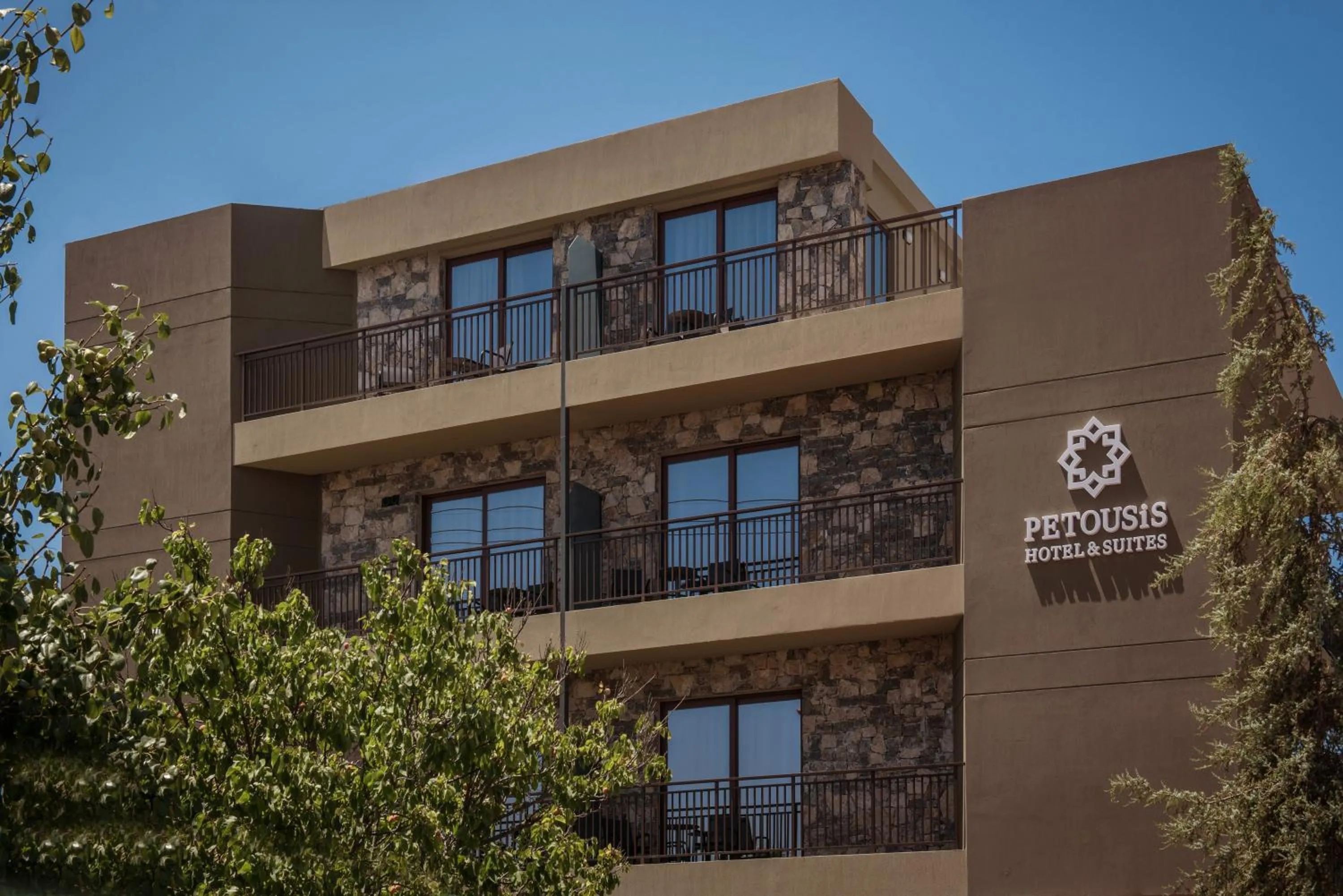 Property building in Petousis Hotel & Suites
