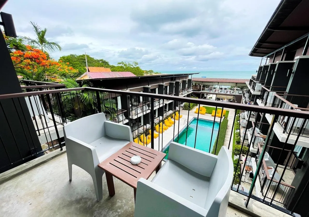 Property building in La Lune Beach Resort