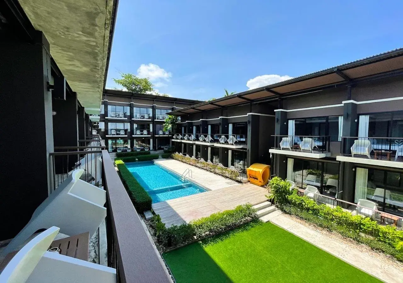 Property building in La Lune Beach Resort Property building in La Lune Beach Resort