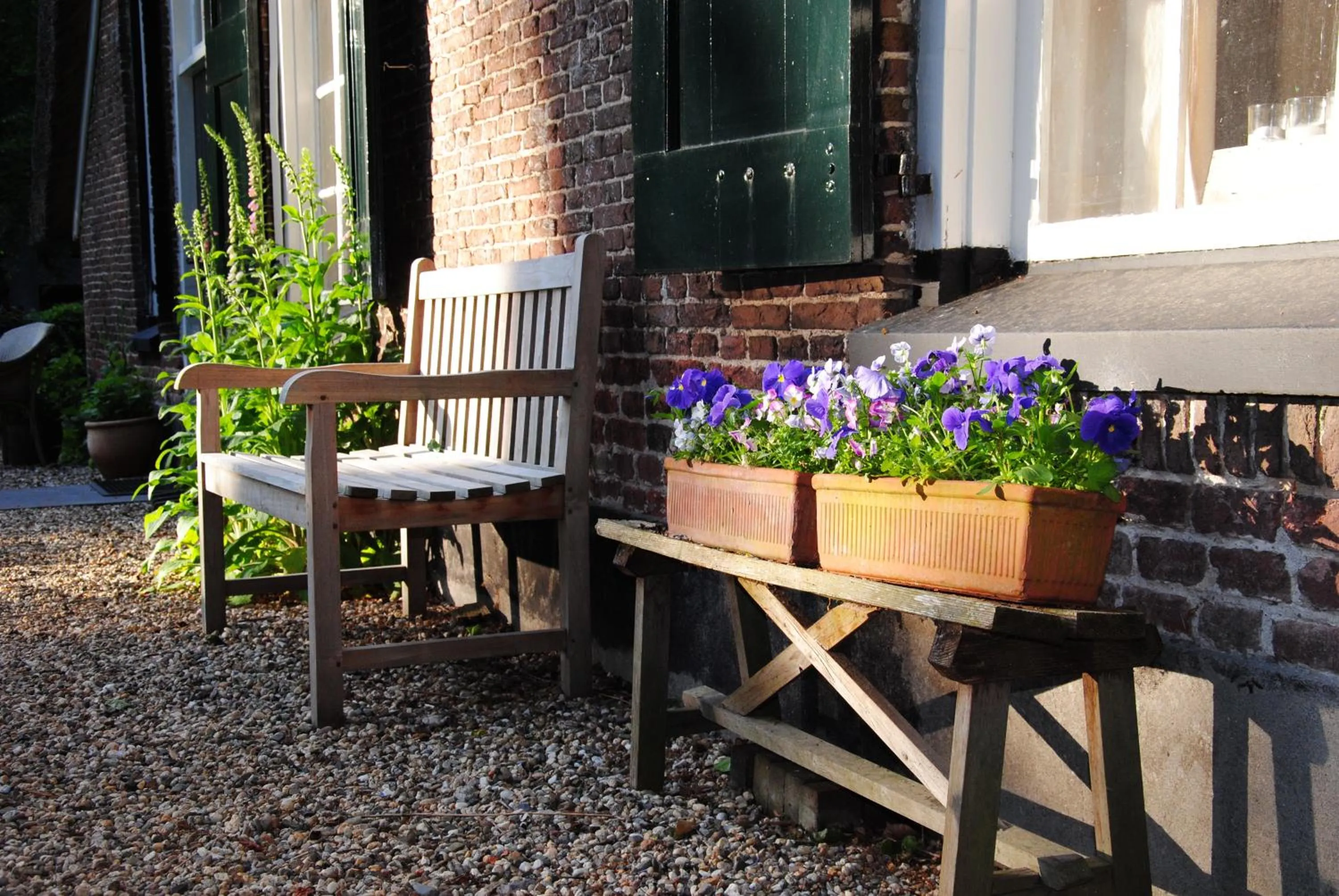 Decorative detail in Landgoedhoeve Vosbergen