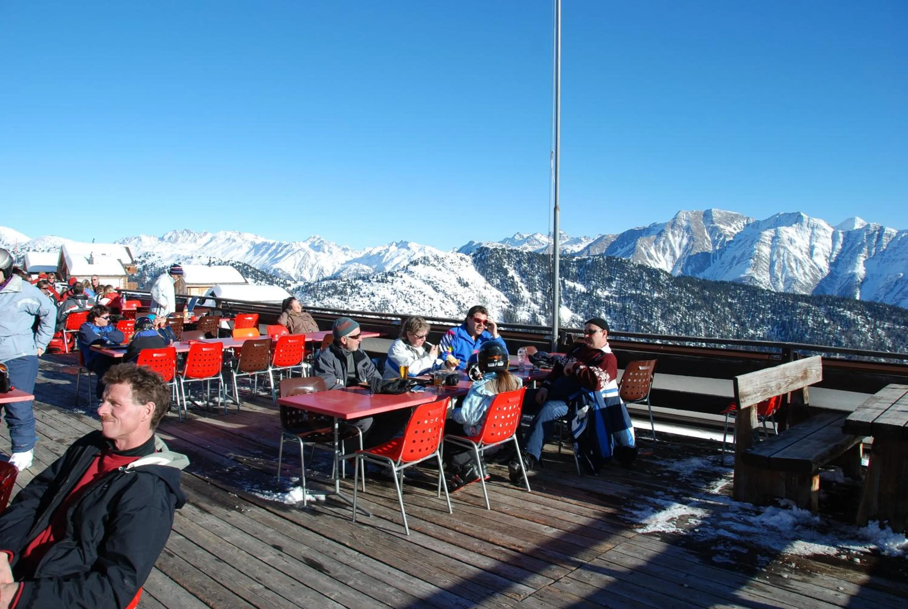 Balcony/Terrace in Hotel Sparrhorn