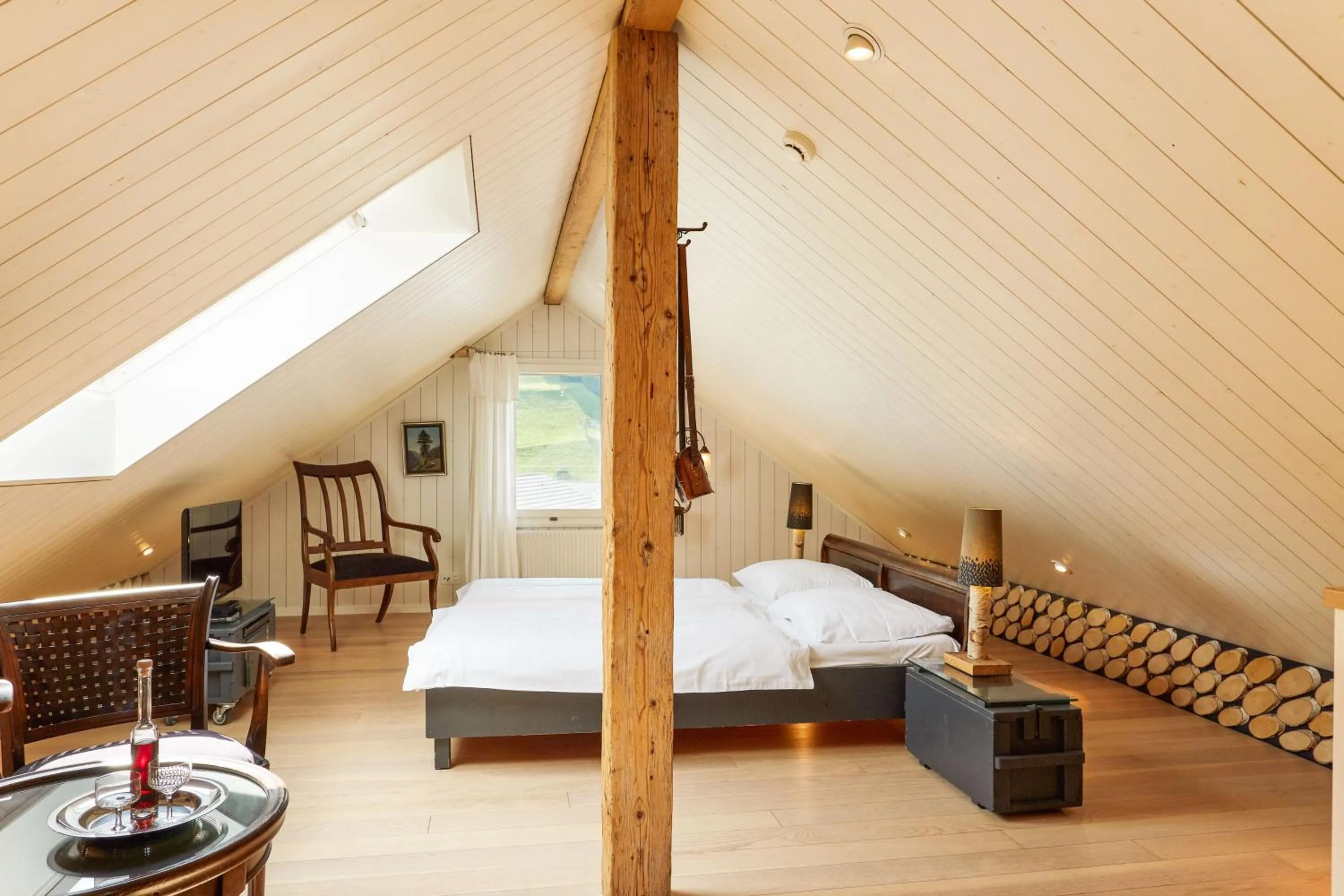 Bed in Boutique-Hotel Schlüssel