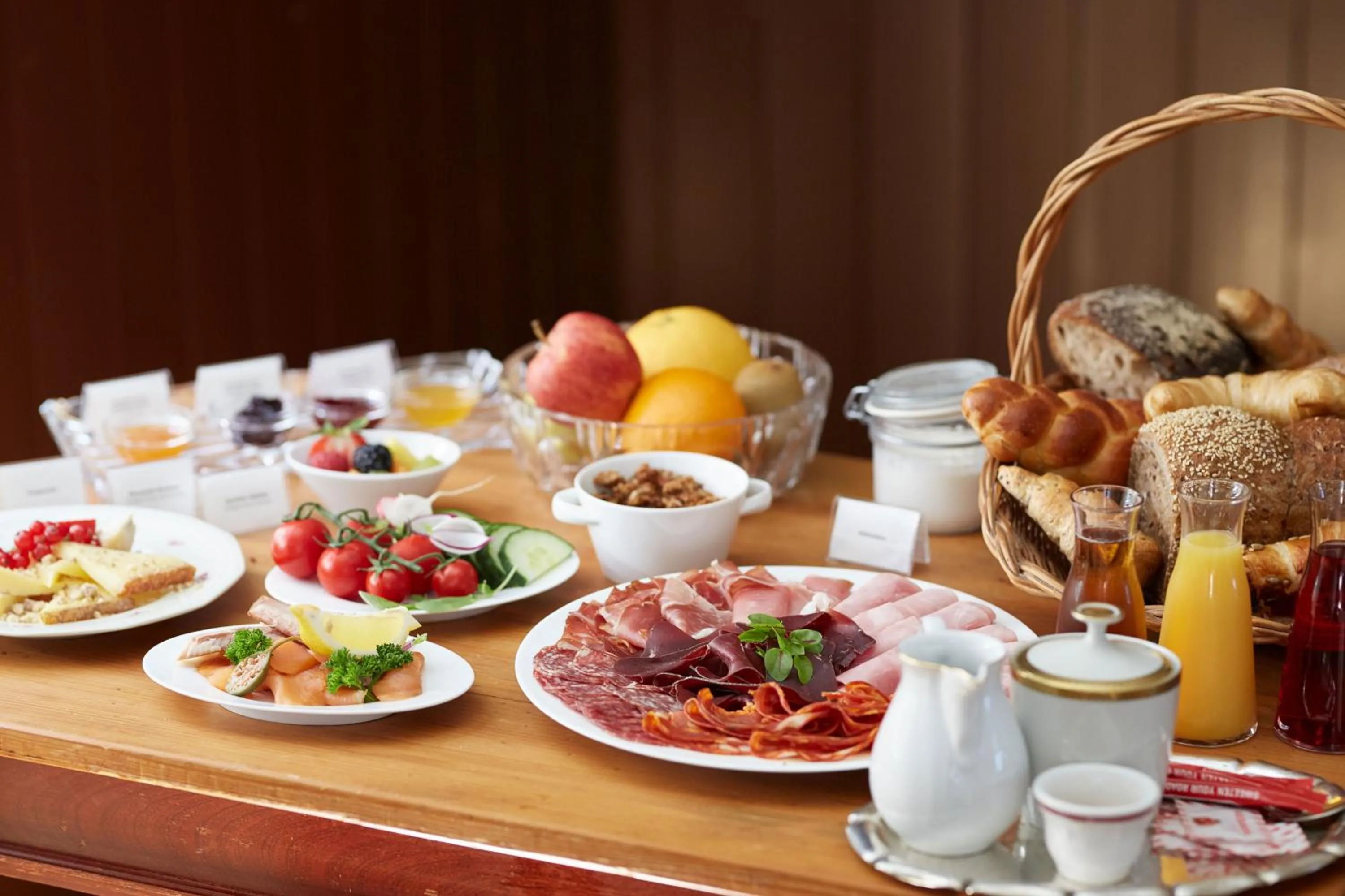 Breakfast in Boutique-Hotel Schlüssel