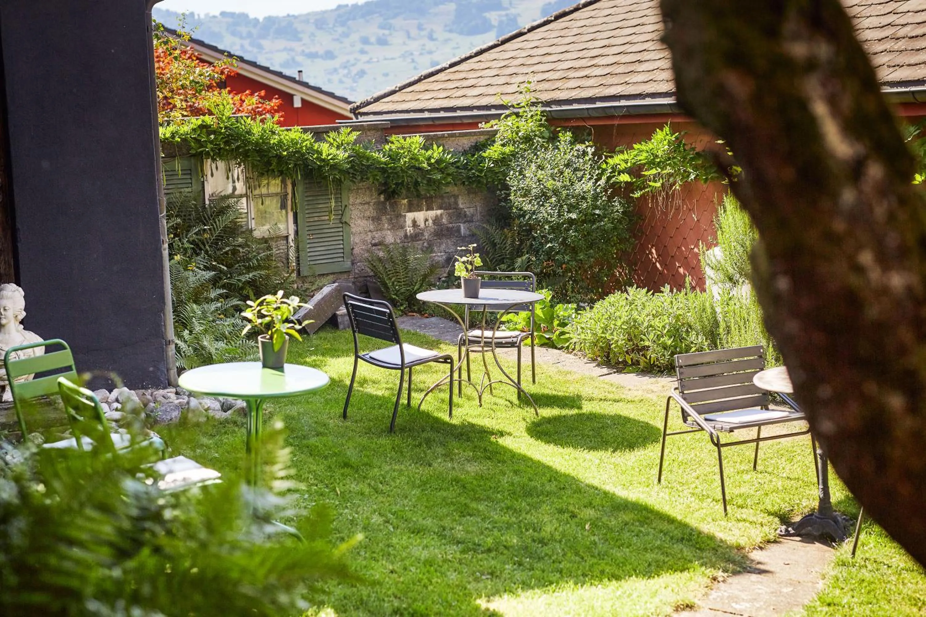 Garden in Boutique-Hotel Schlüssel