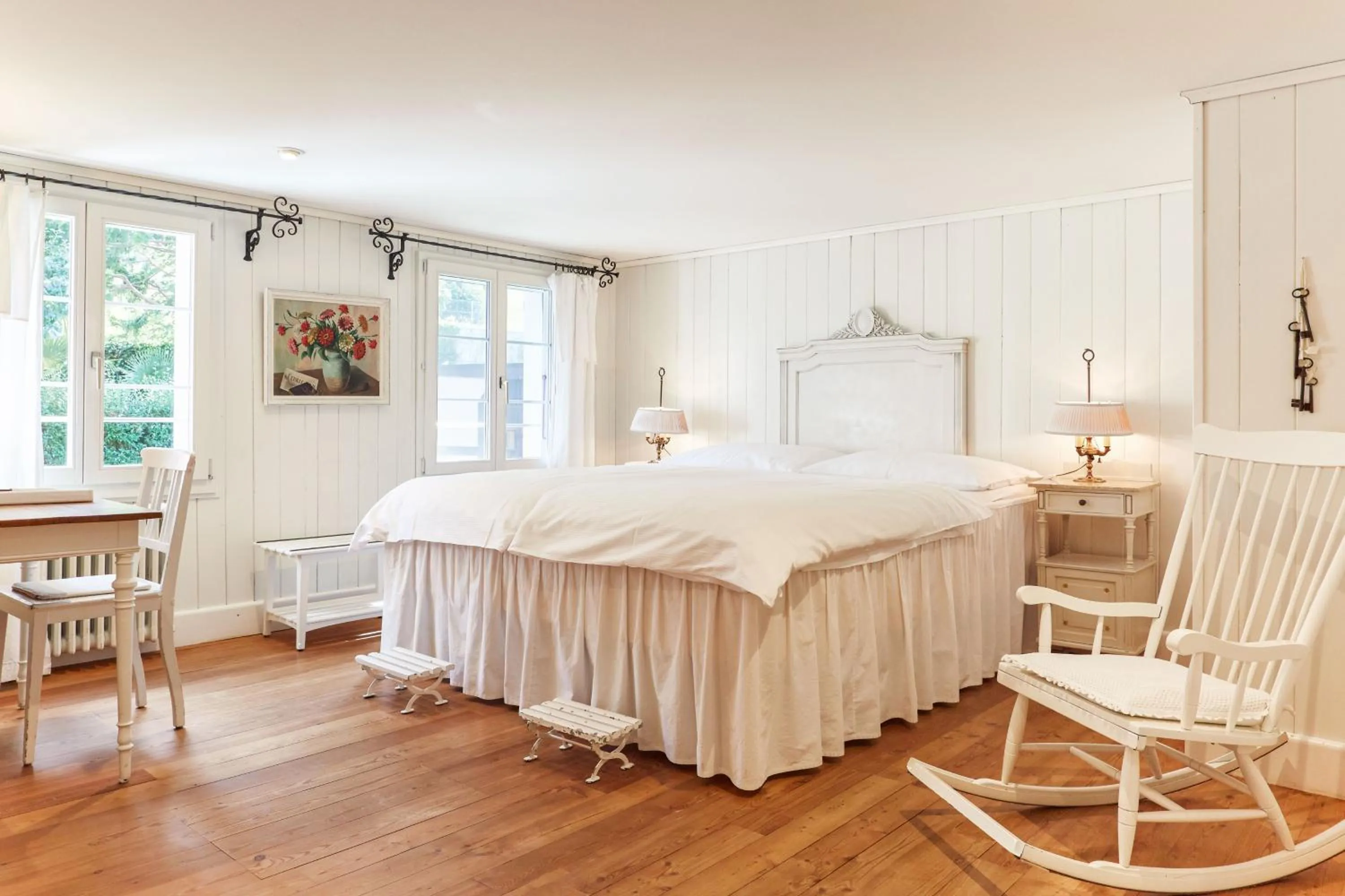 Bed in Boutique-Hotel Schlüssel