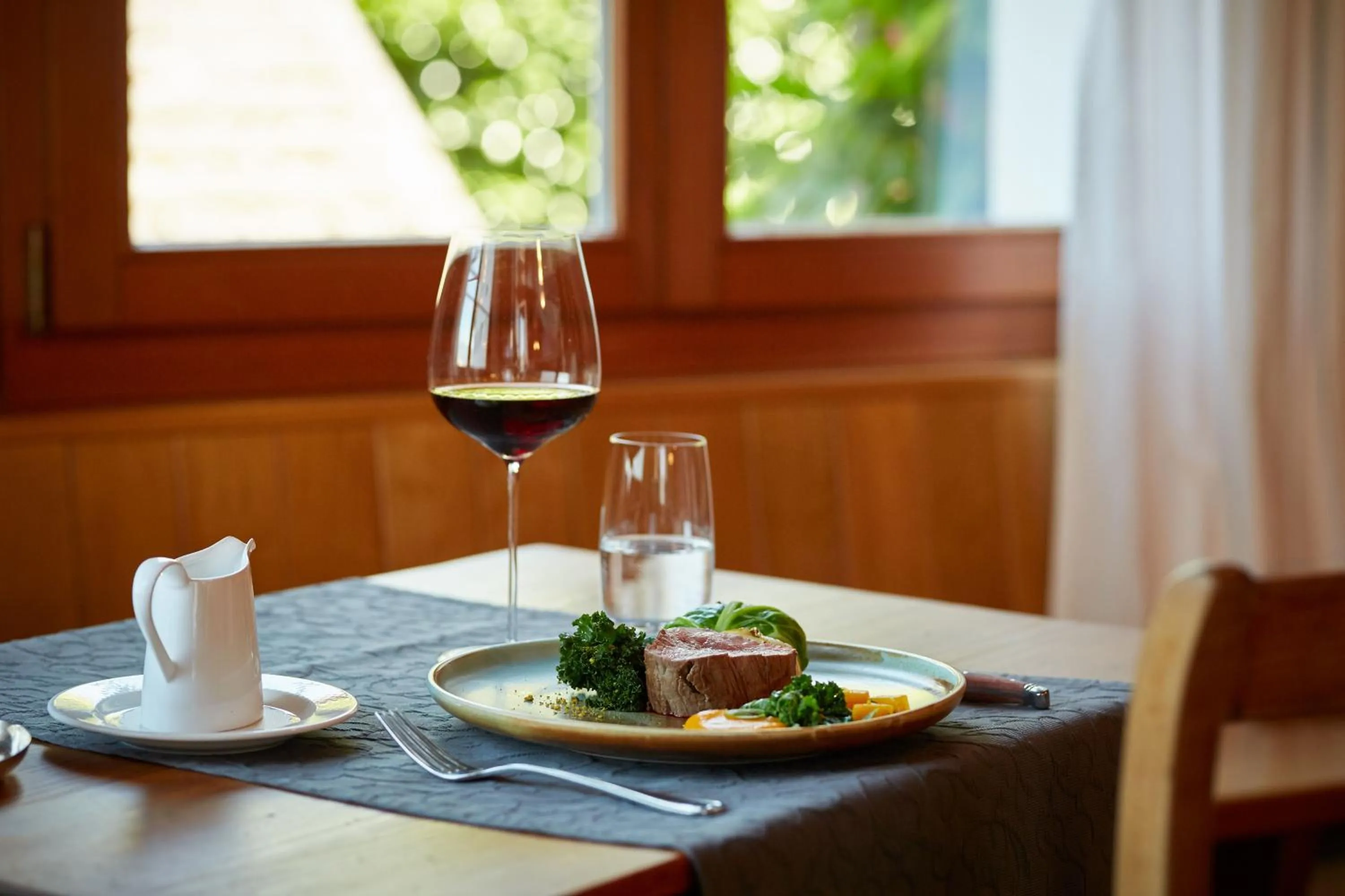 Restaurant/places to eat in Boutique-Hotel Schlüssel