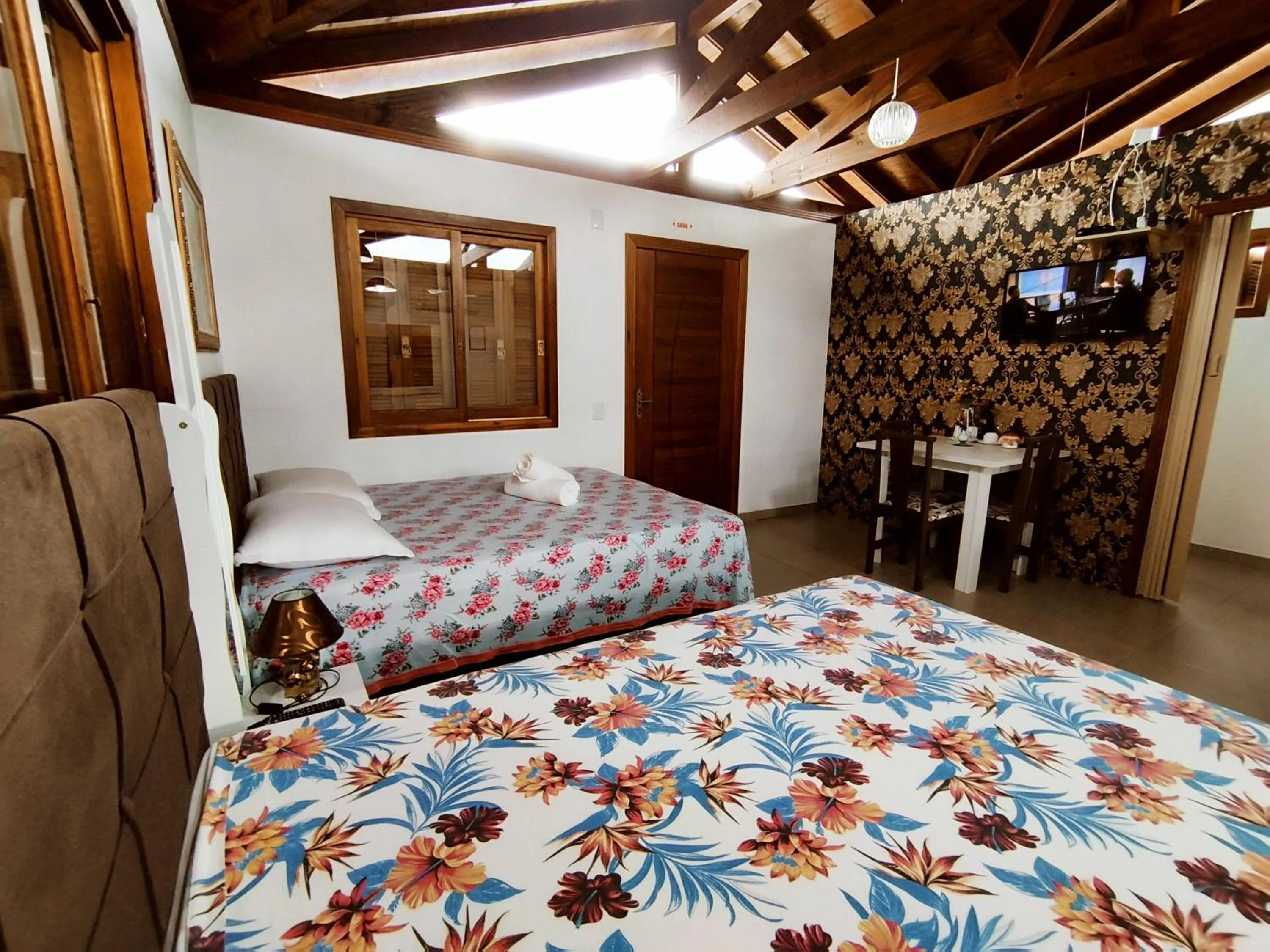 Bed in Pousada Estrela Do Luar