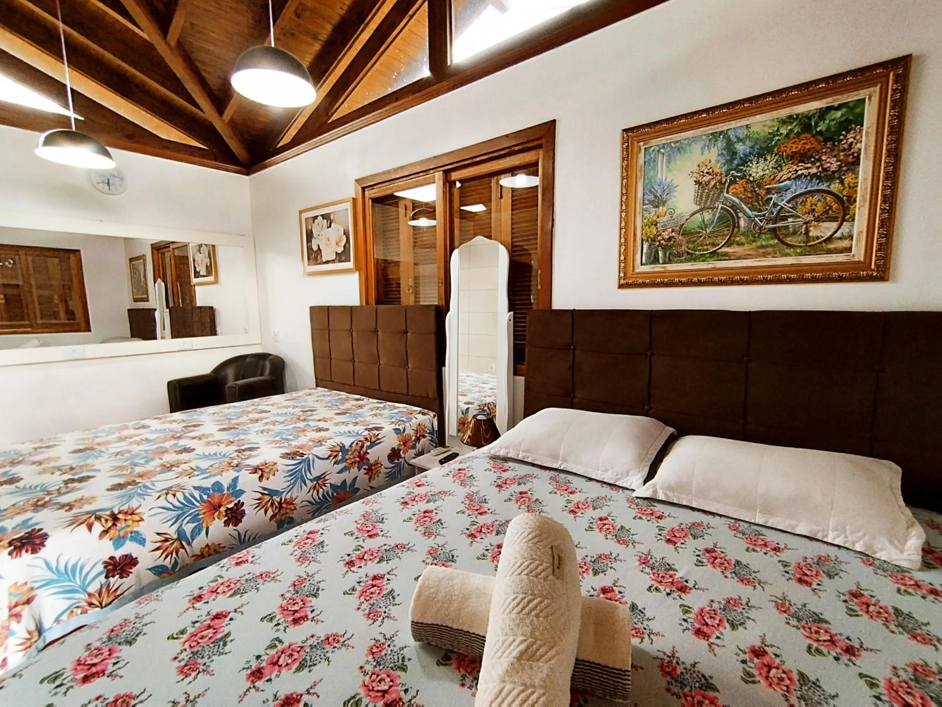 Bed in Pousada Estrela Do Luar