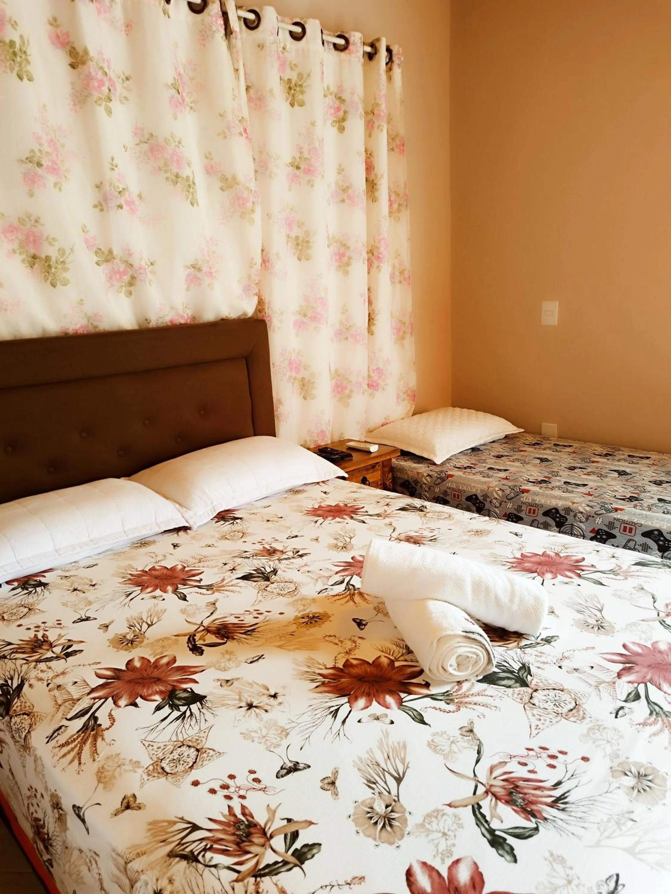 Bed in Pousada Estrela Do Luar