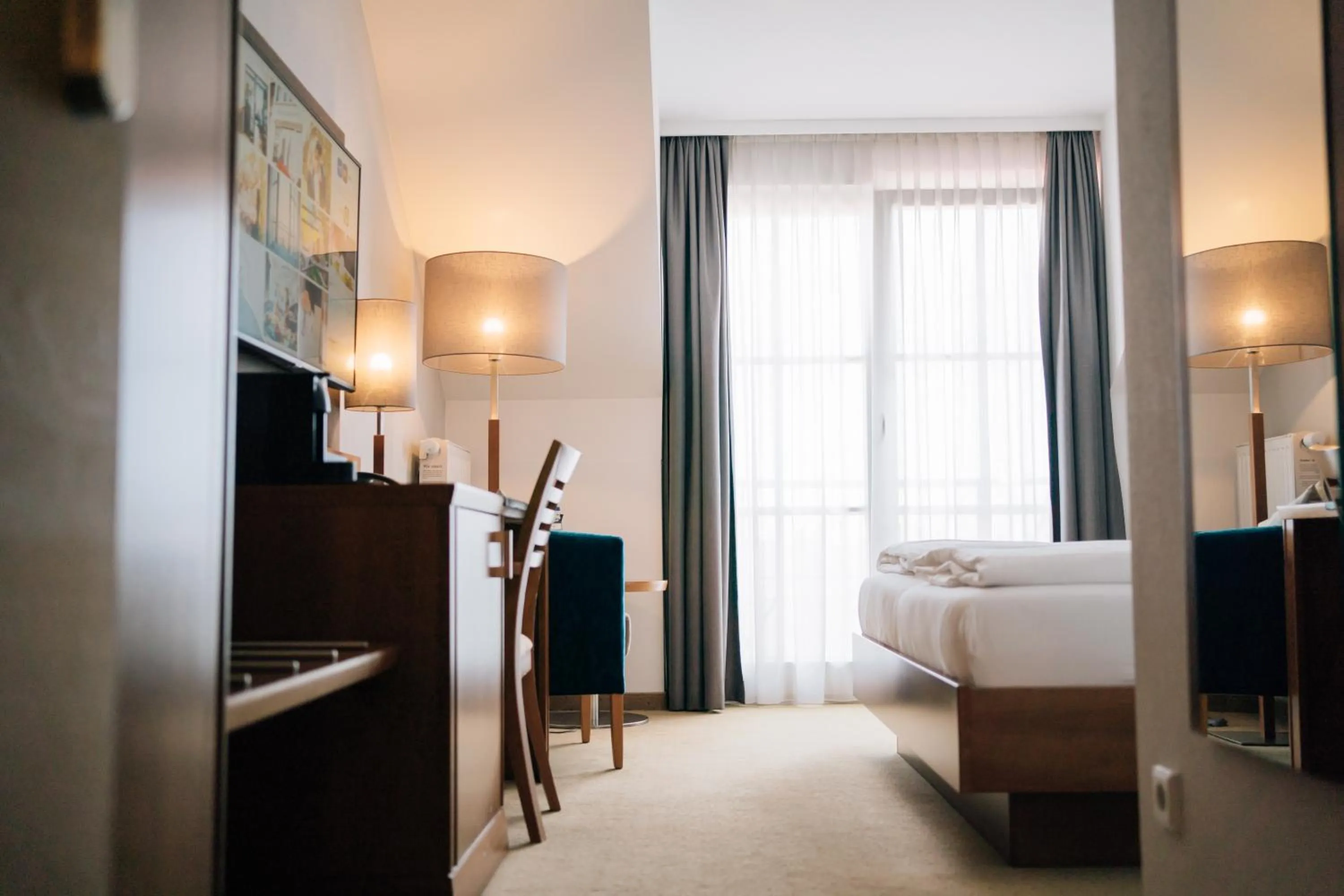 Photo of the whole room, Bed in Klostermaier Hotel & Restaurant