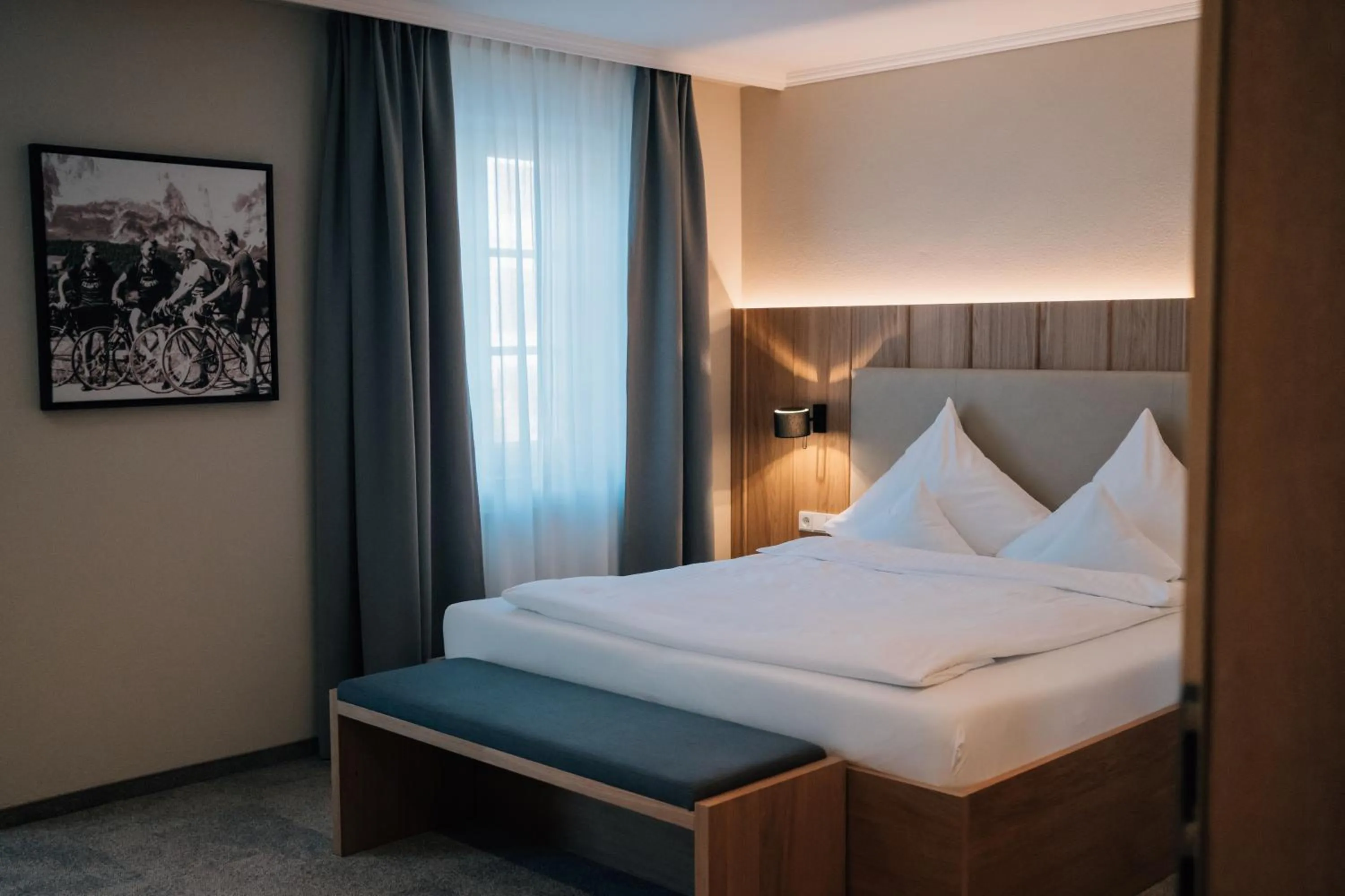 Photo of the whole room, Bed in Klostermaier Hotel & Restaurant