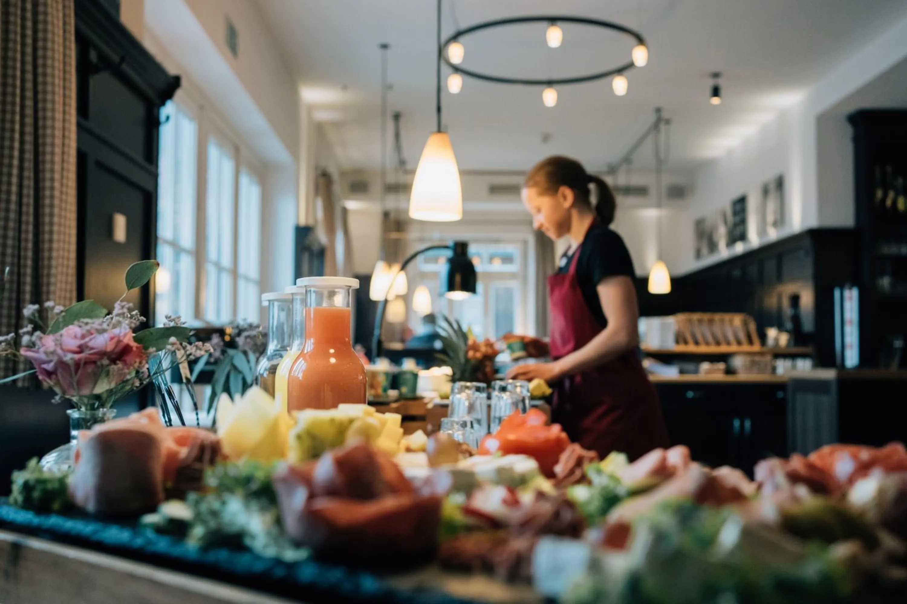 Buffet breakfast in Klostermaier Hotel & Restaurant