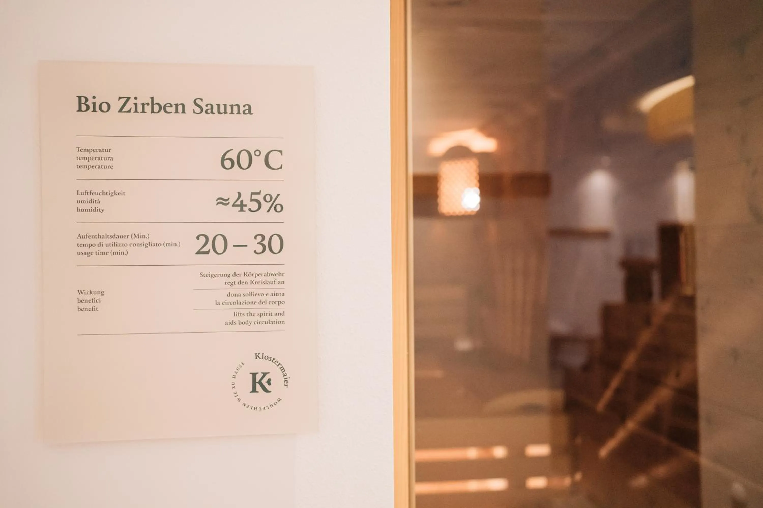 Sauna in Klostermaier Hotel & Restaurant