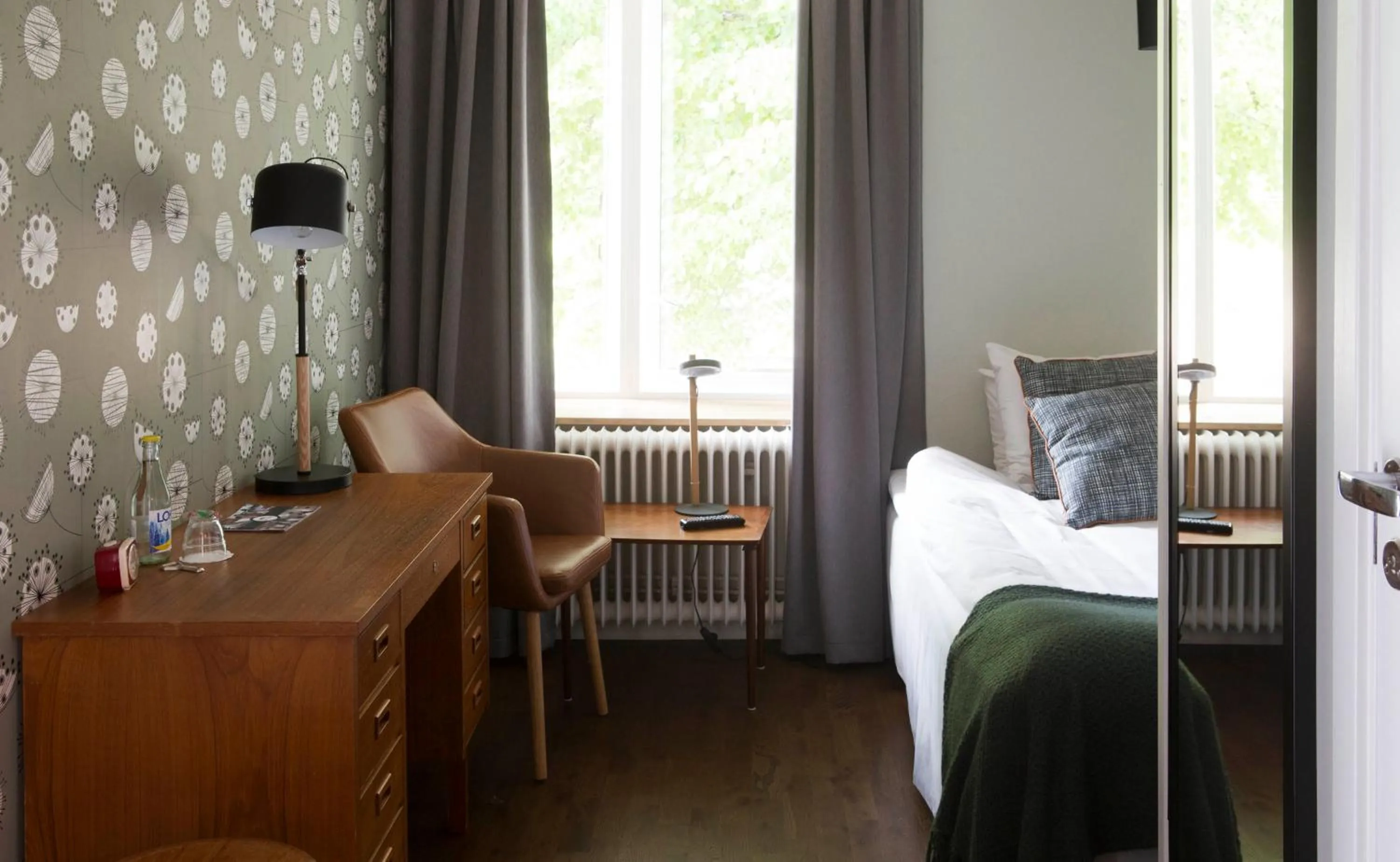 Bed in Hotell Blå Blom