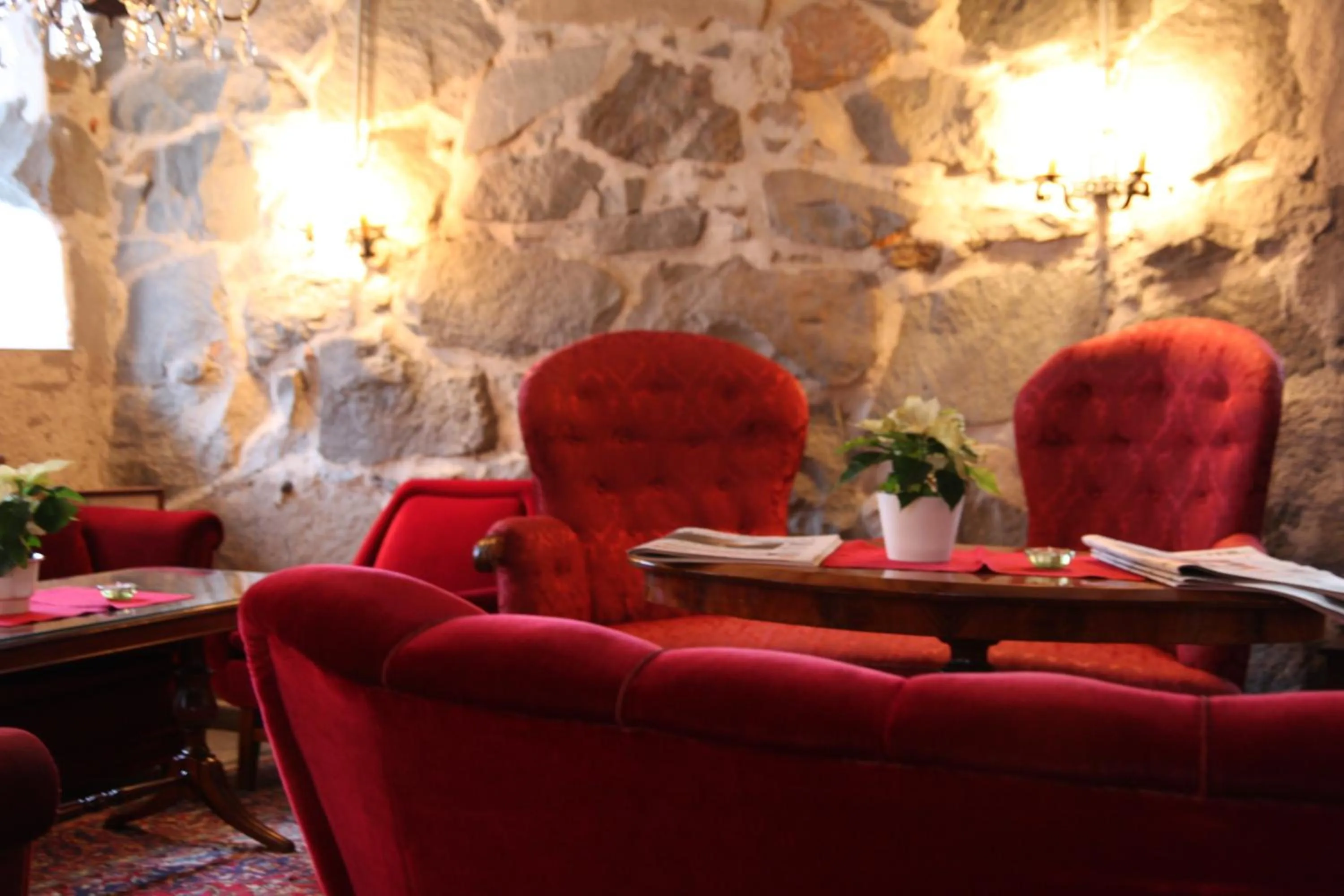 Lounge or bar in Hotell Blå Blom