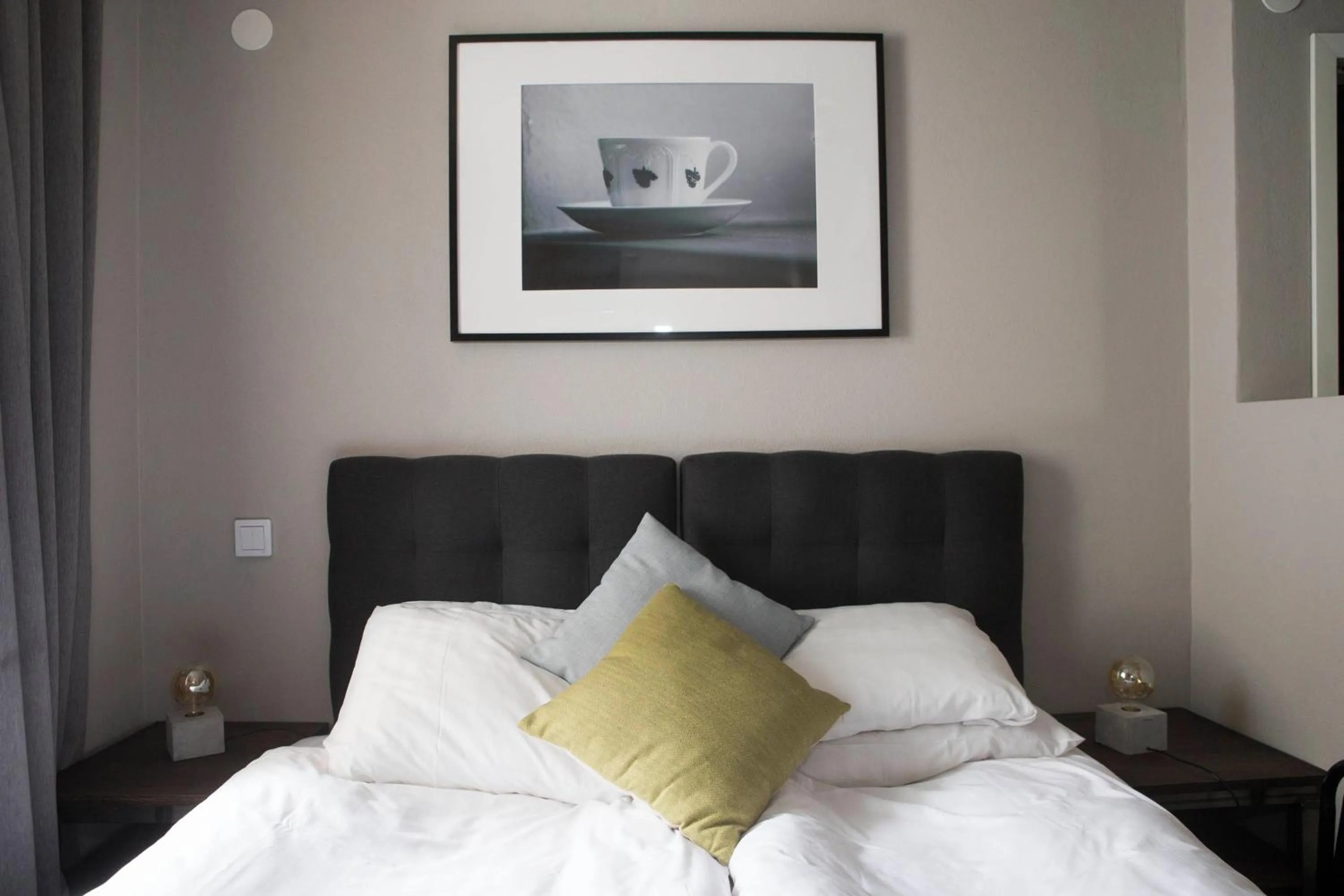 Bed in Hotell Blå Blom