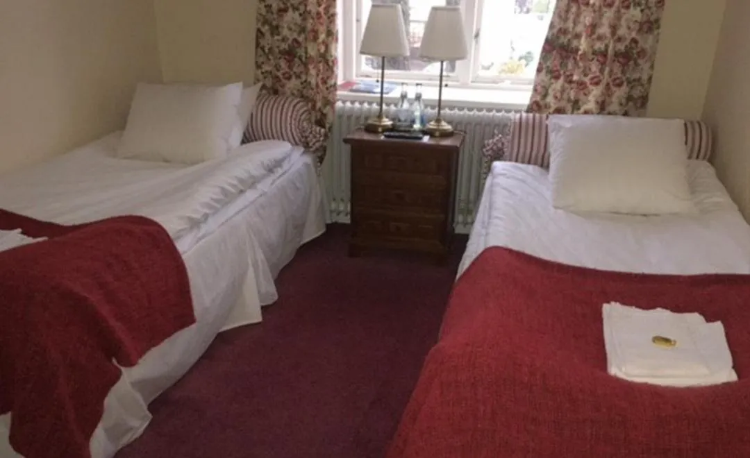 Bed in Hotell Blå Blom