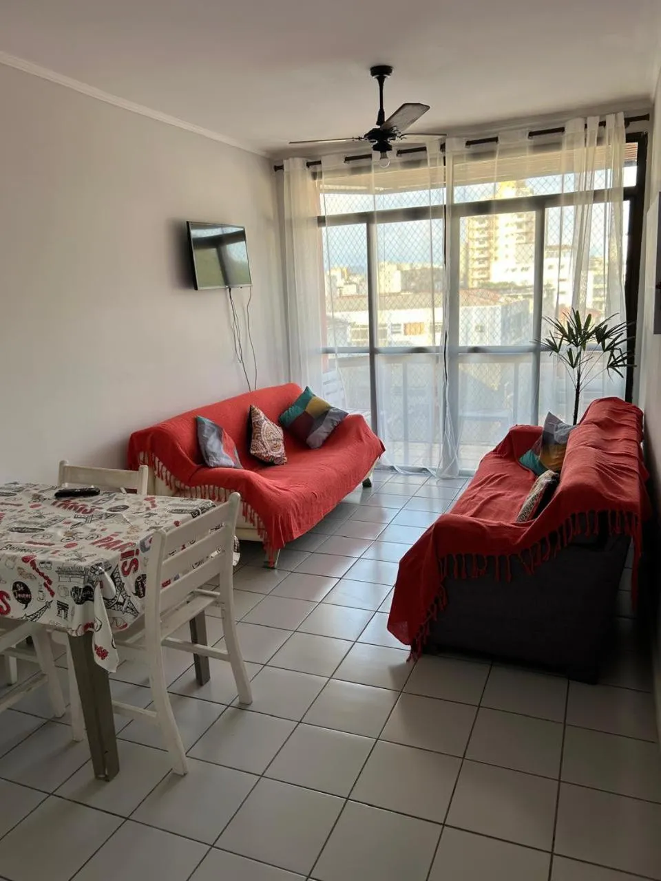 Two-Bedroom Apartment with Balcony in Residencial Solar de Pernambuco