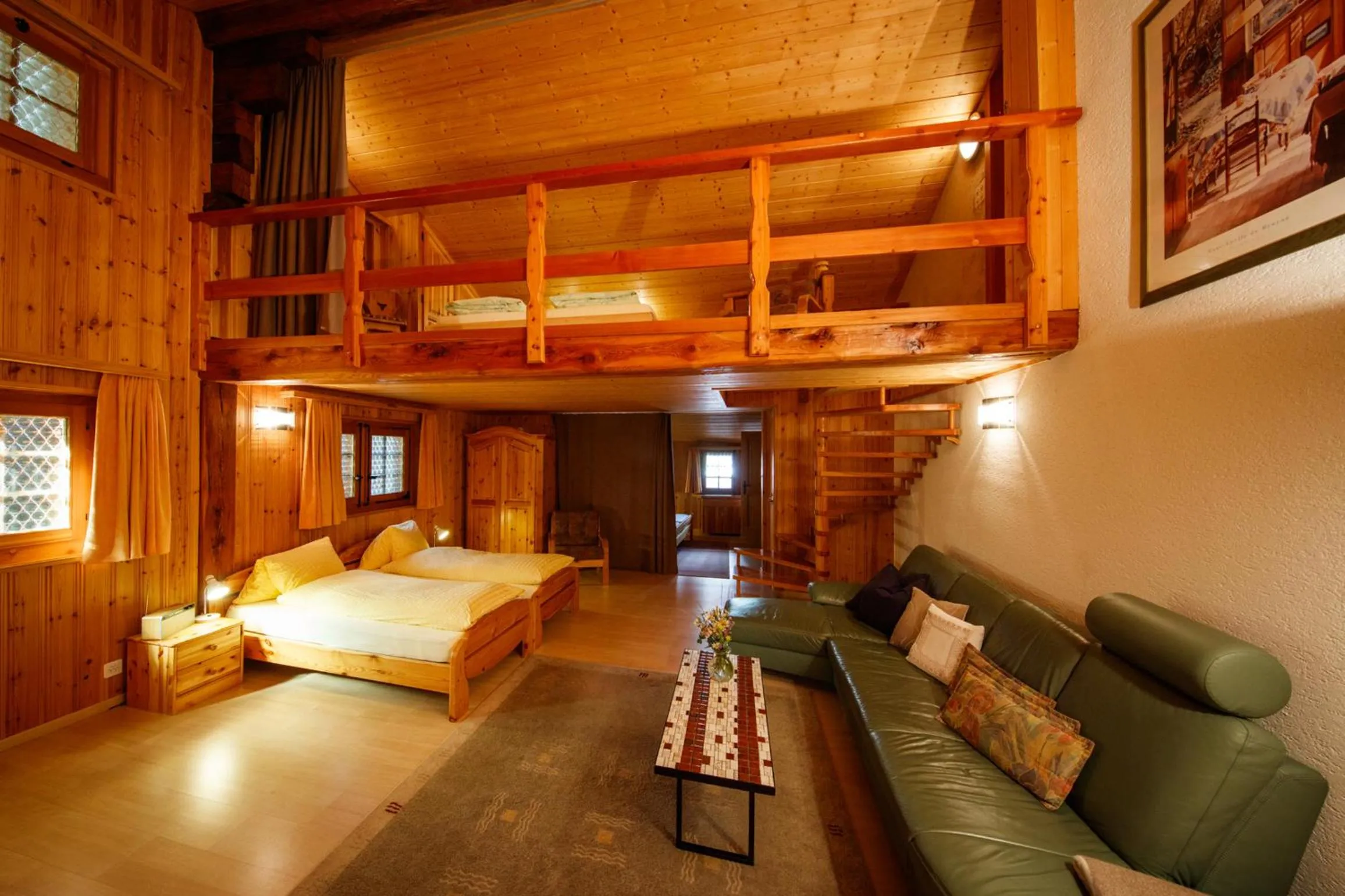 Photo of the whole room, Bed in Hotel Nufenen