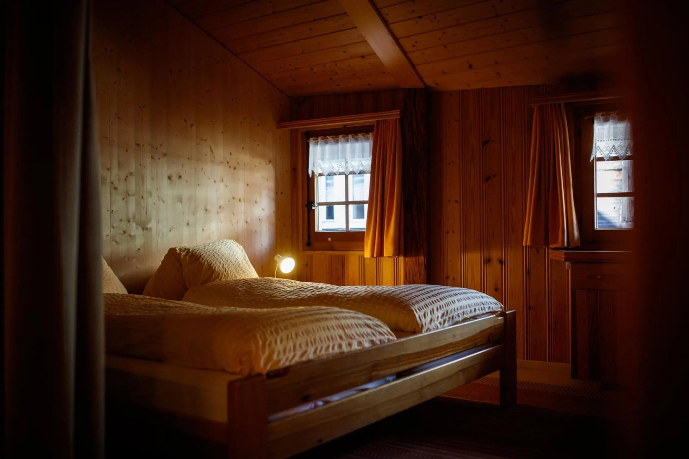 Photo of the whole room, Bed in Hotel Nufenen