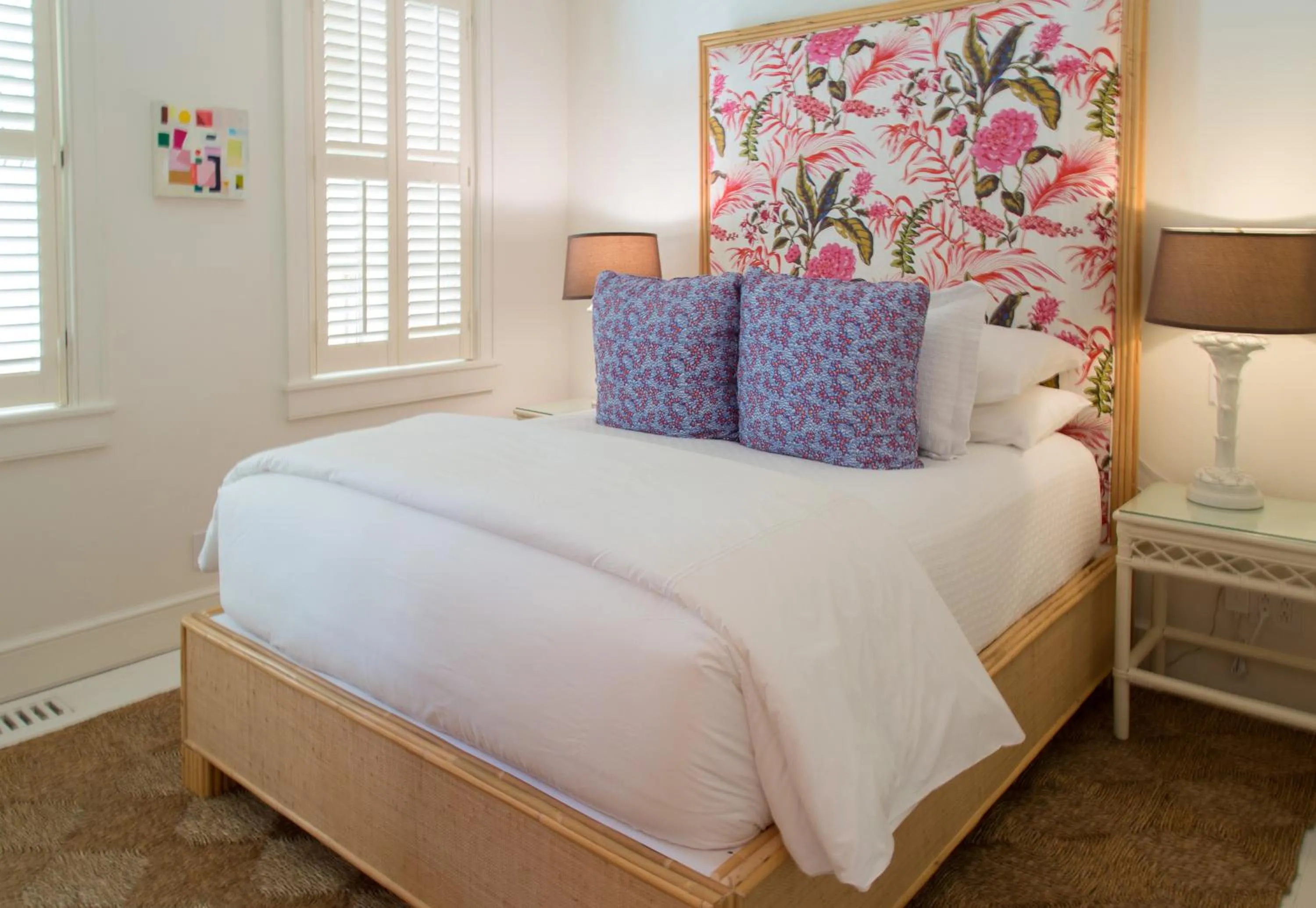 Bed in Eleven Bahama House