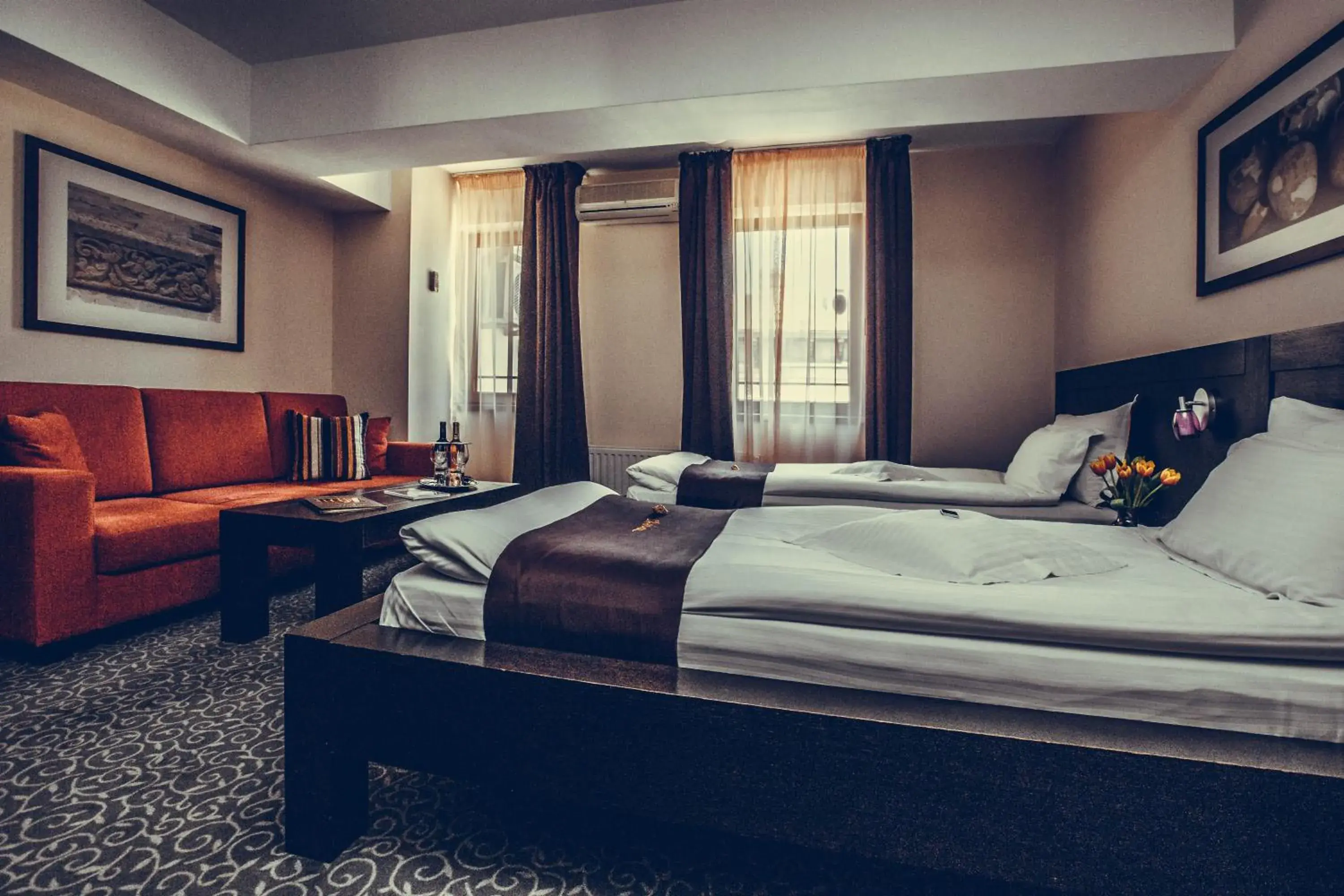 Bed in Hotel Cherica Bed in Hotel Cherica