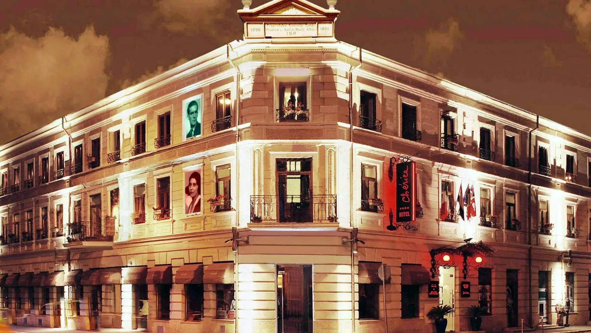 Property building in Hotel Cherica Property building in Hotel Cherica