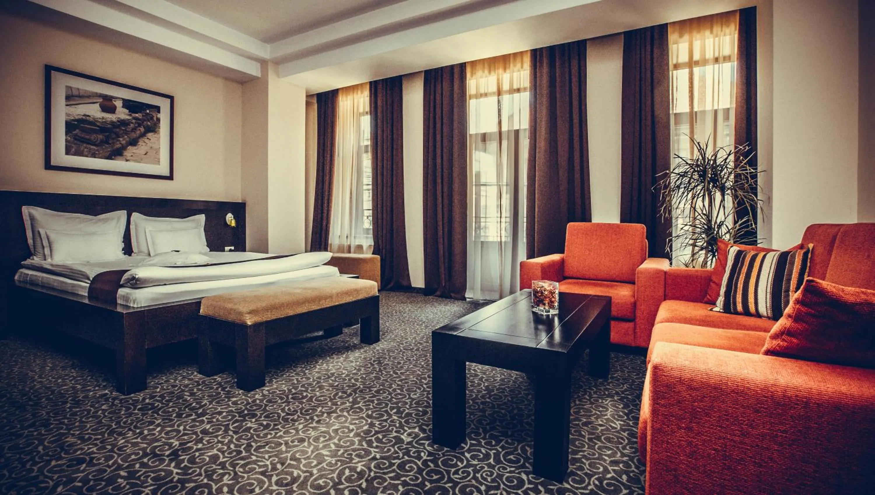 Bed in Hotel Cherica