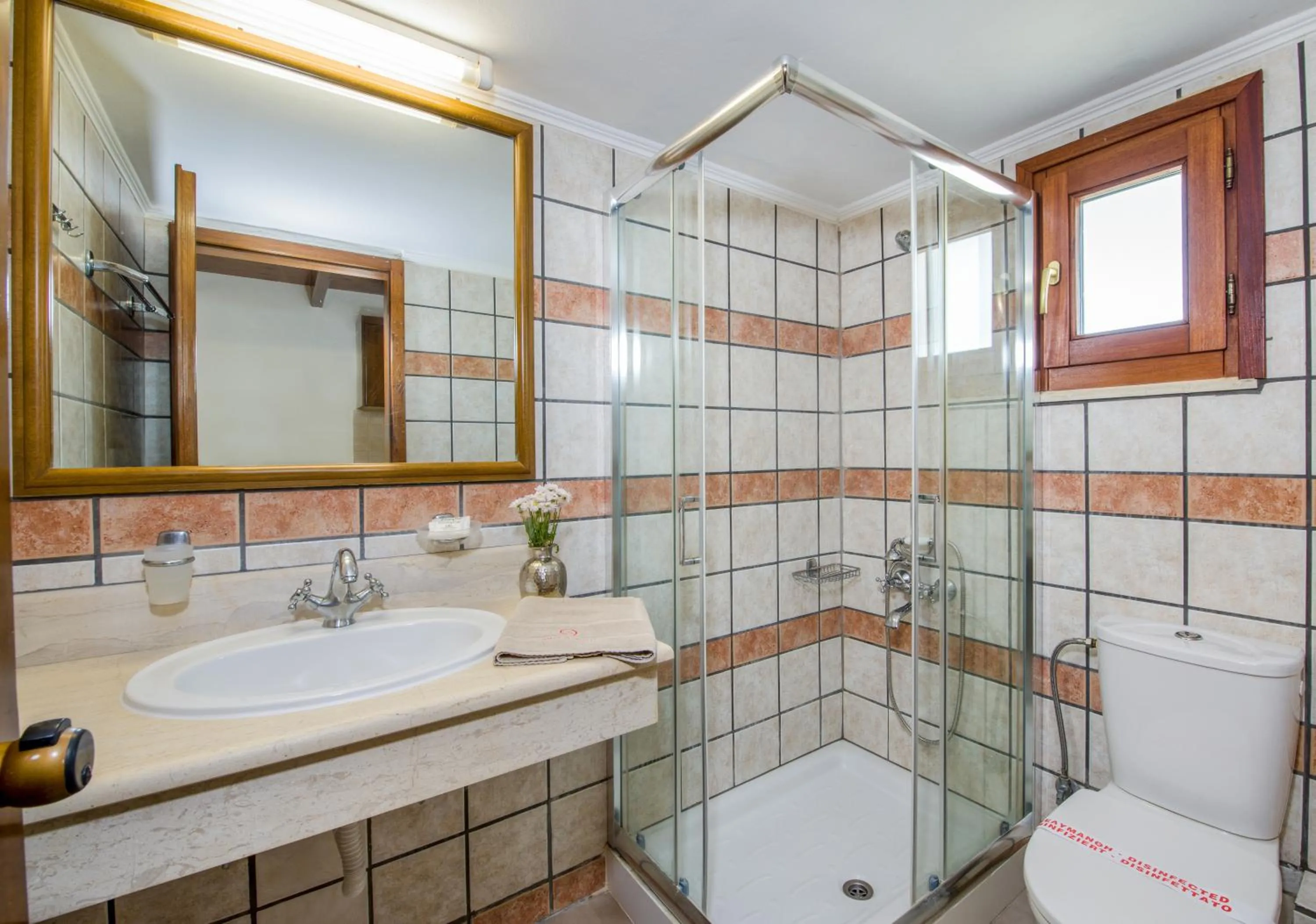 Bathroom in Omega Platanias