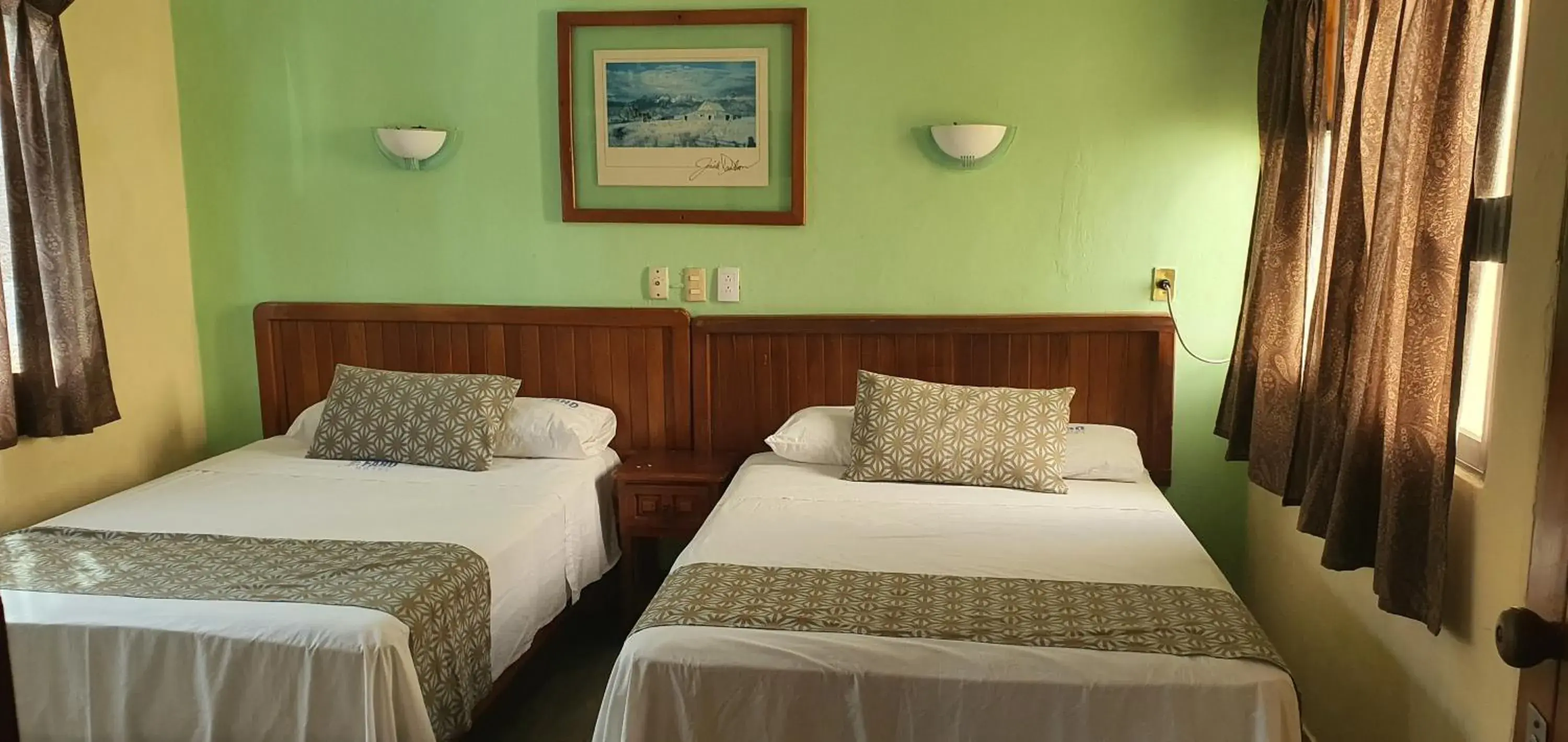 Double Room with Two Double Beds in Hotel El Faro Malecon Double Room with Two Double Beds in Hotel El Faro Malecon