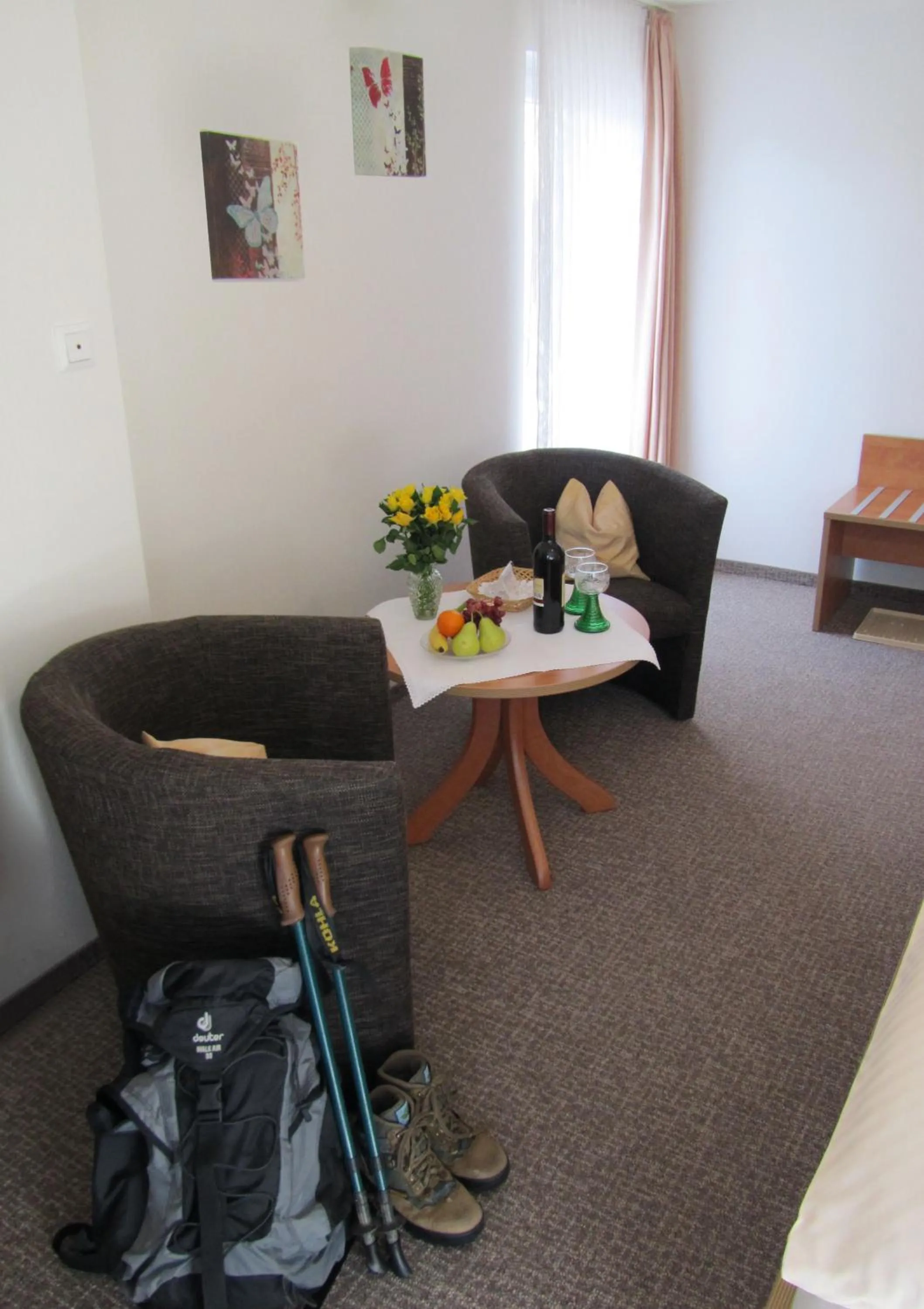 Seating area in Pension Haus Waldfrieden, MeineCardPlus inklusive