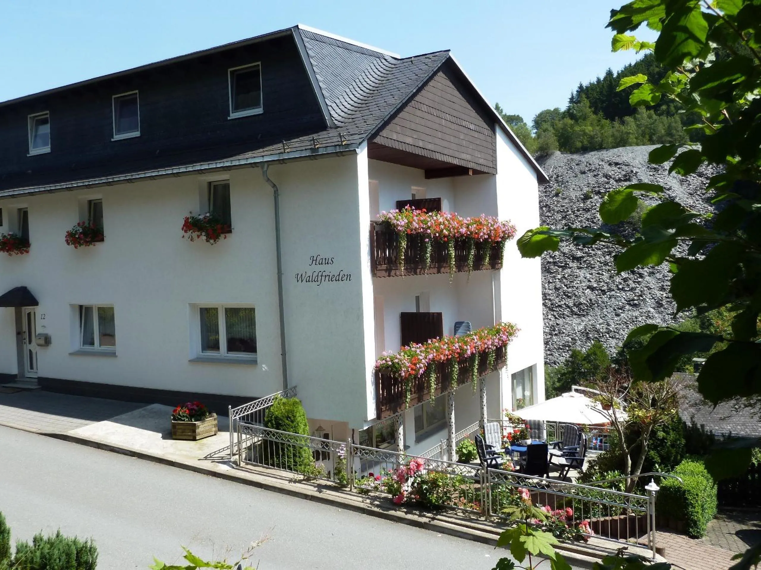 Facade/entrance in Pension Haus Waldfrieden, MeineCardPlus inklusive