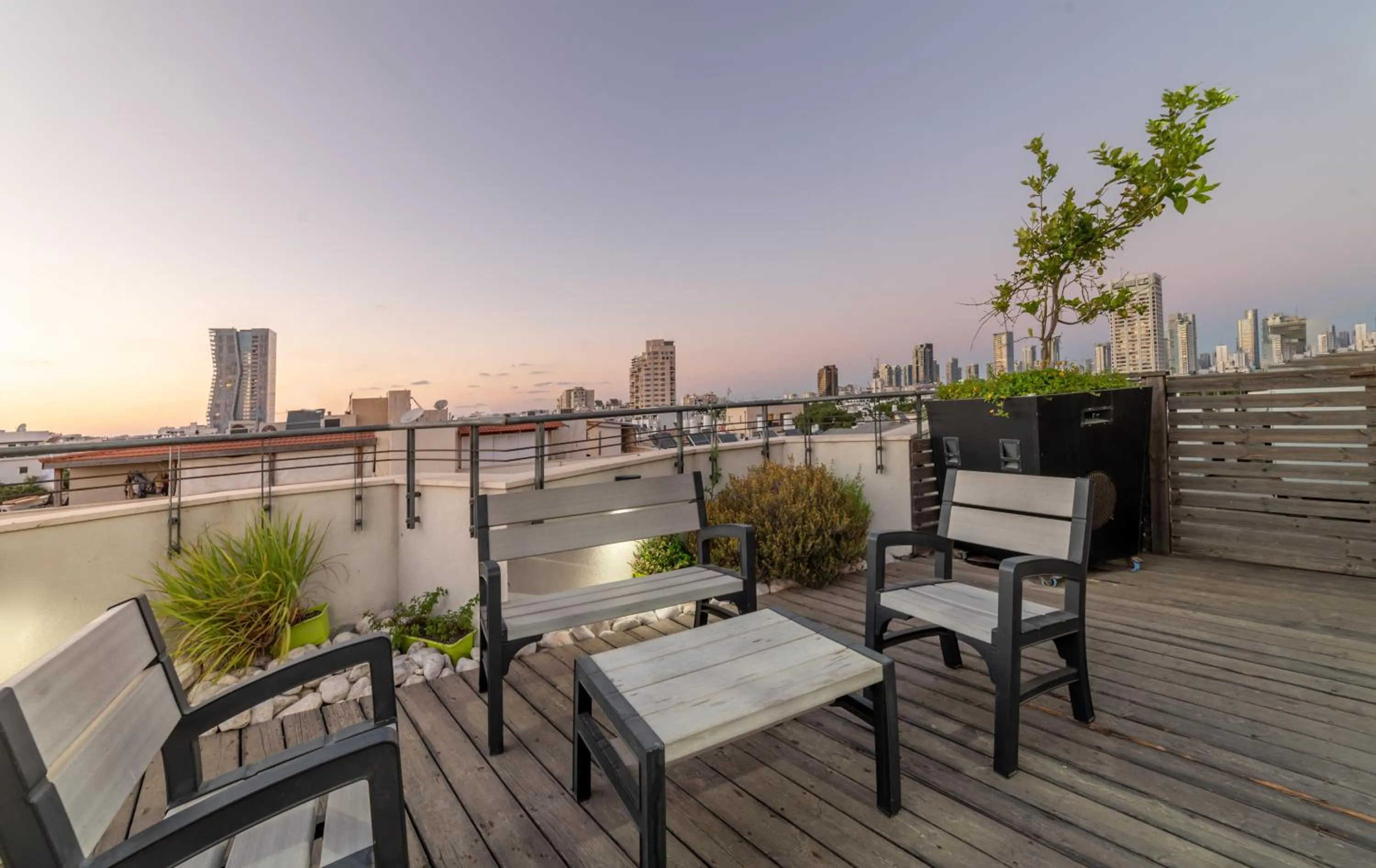 Balcony/Terrace in 130 Rock Apartments