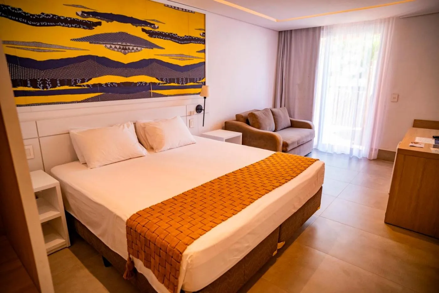 Bed in Vistabela Resort & Spa