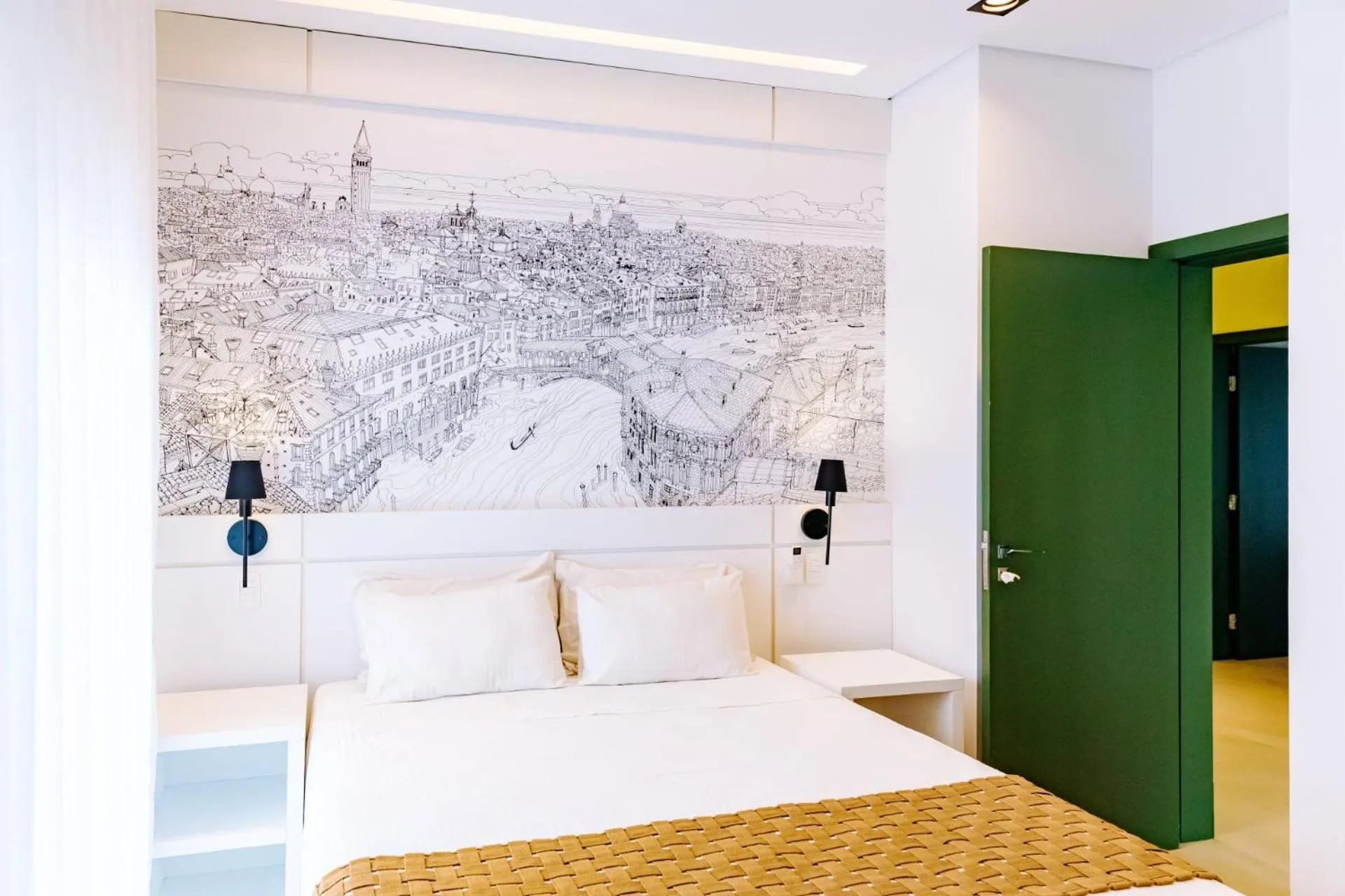 Bed in Vistabela Resort & Spa