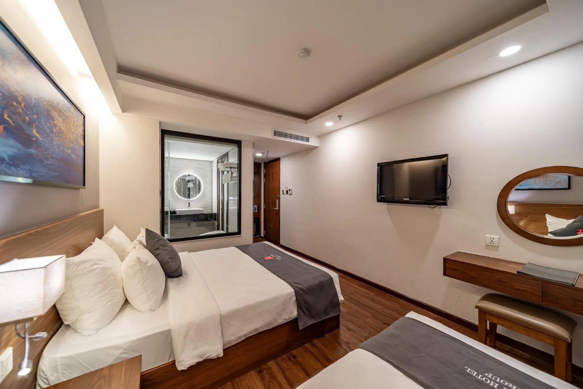 Bed in Edoya Hotel Ben Thanh