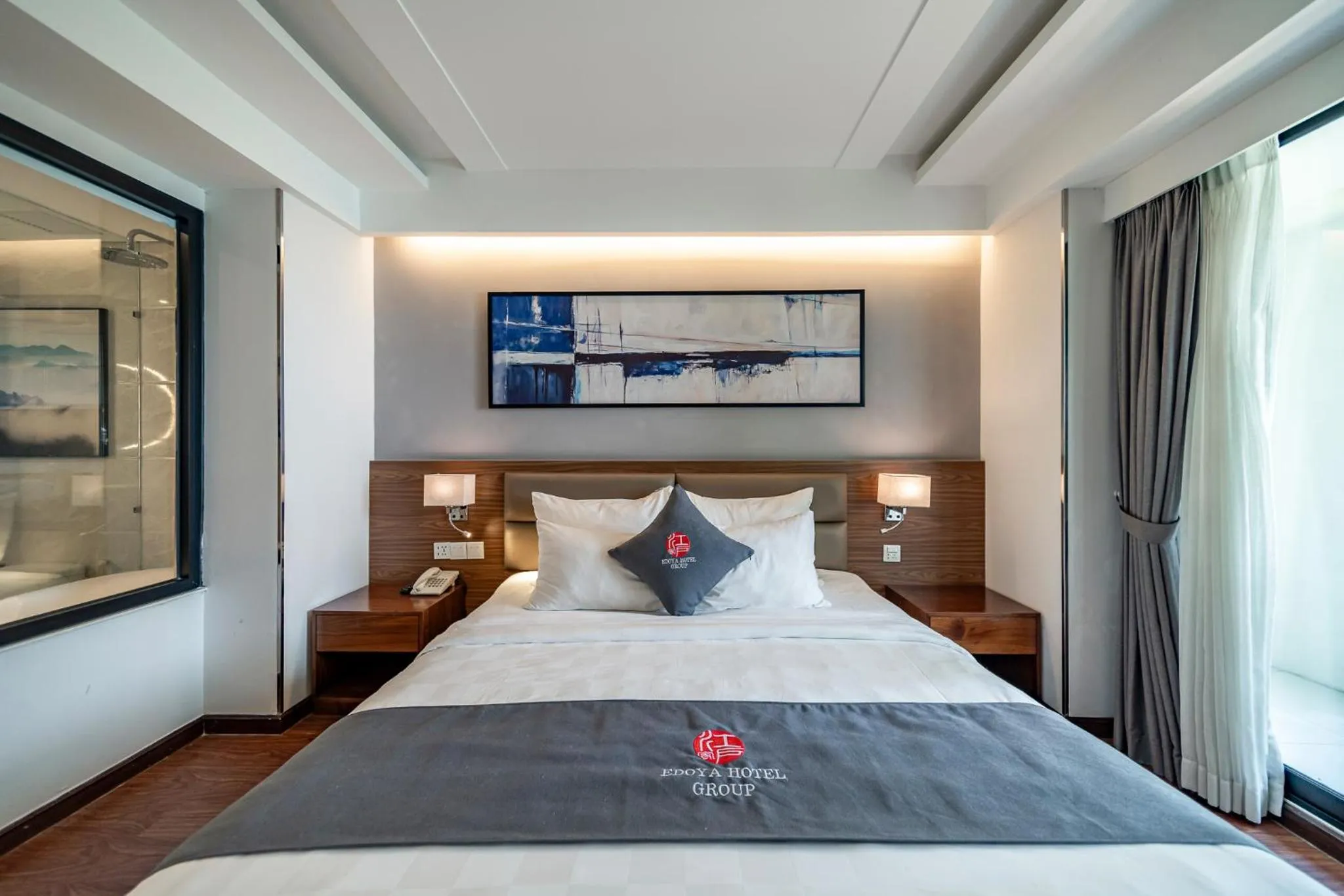 Bed in Edoya Hotel Ben Thanh