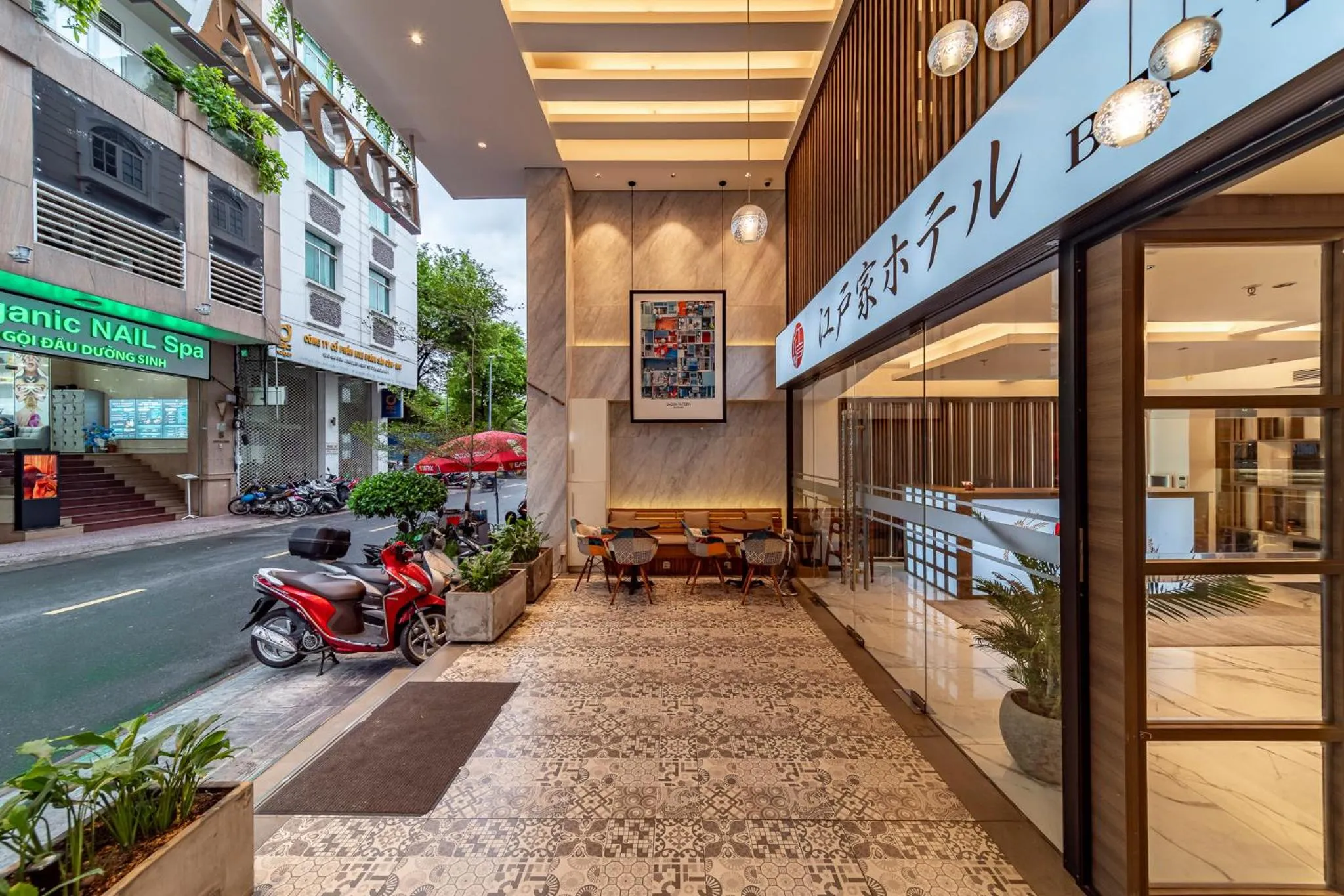 Location in Edoya Hotel Ben Thanh