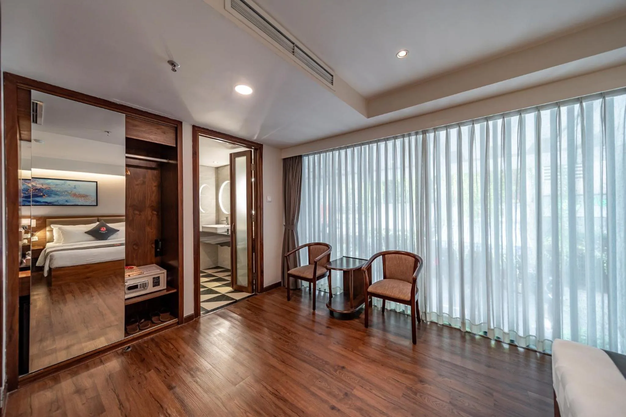 Photo of the whole room, Bed in Edoya Hotel Ben Thanh