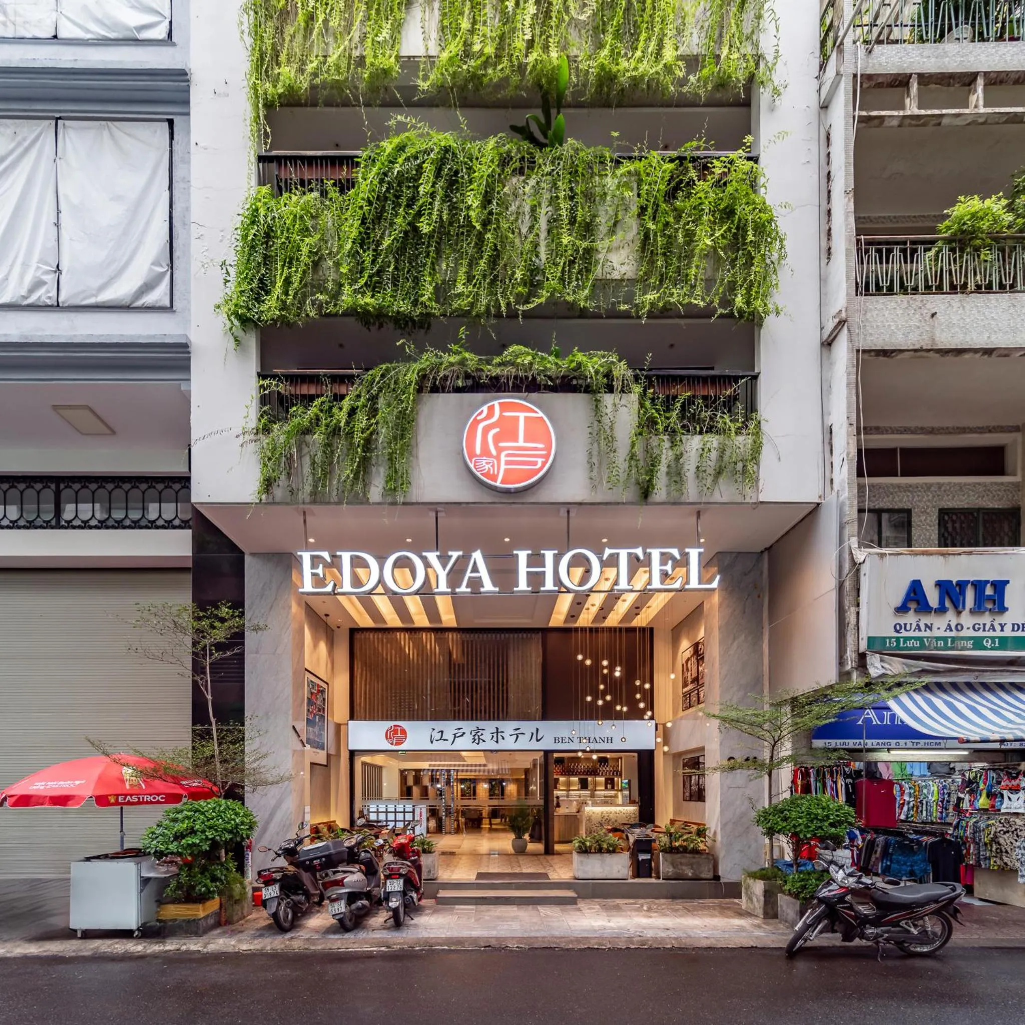 Property building in Edoya Hotel Ben Thanh
