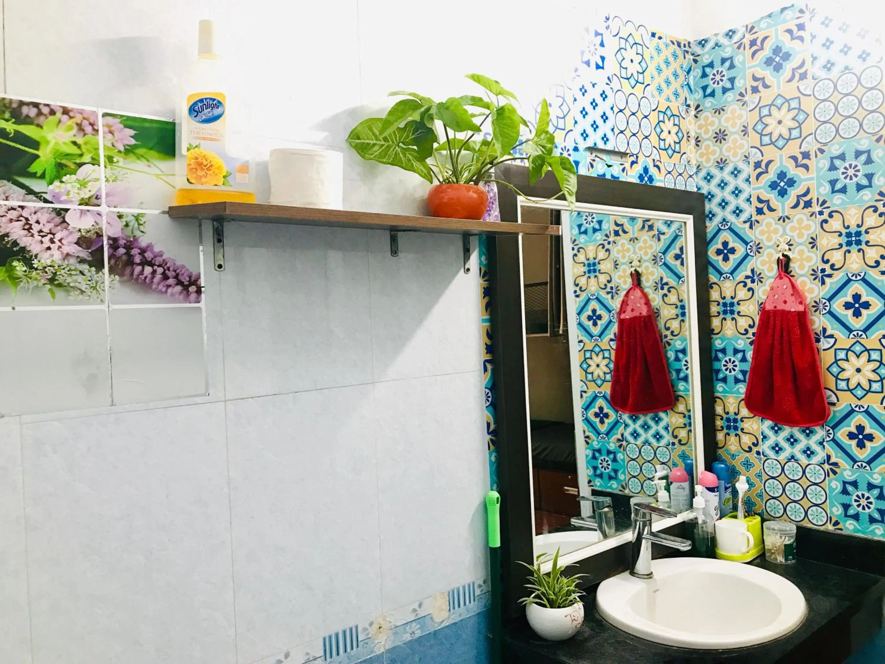 Shower in Hava Homestay