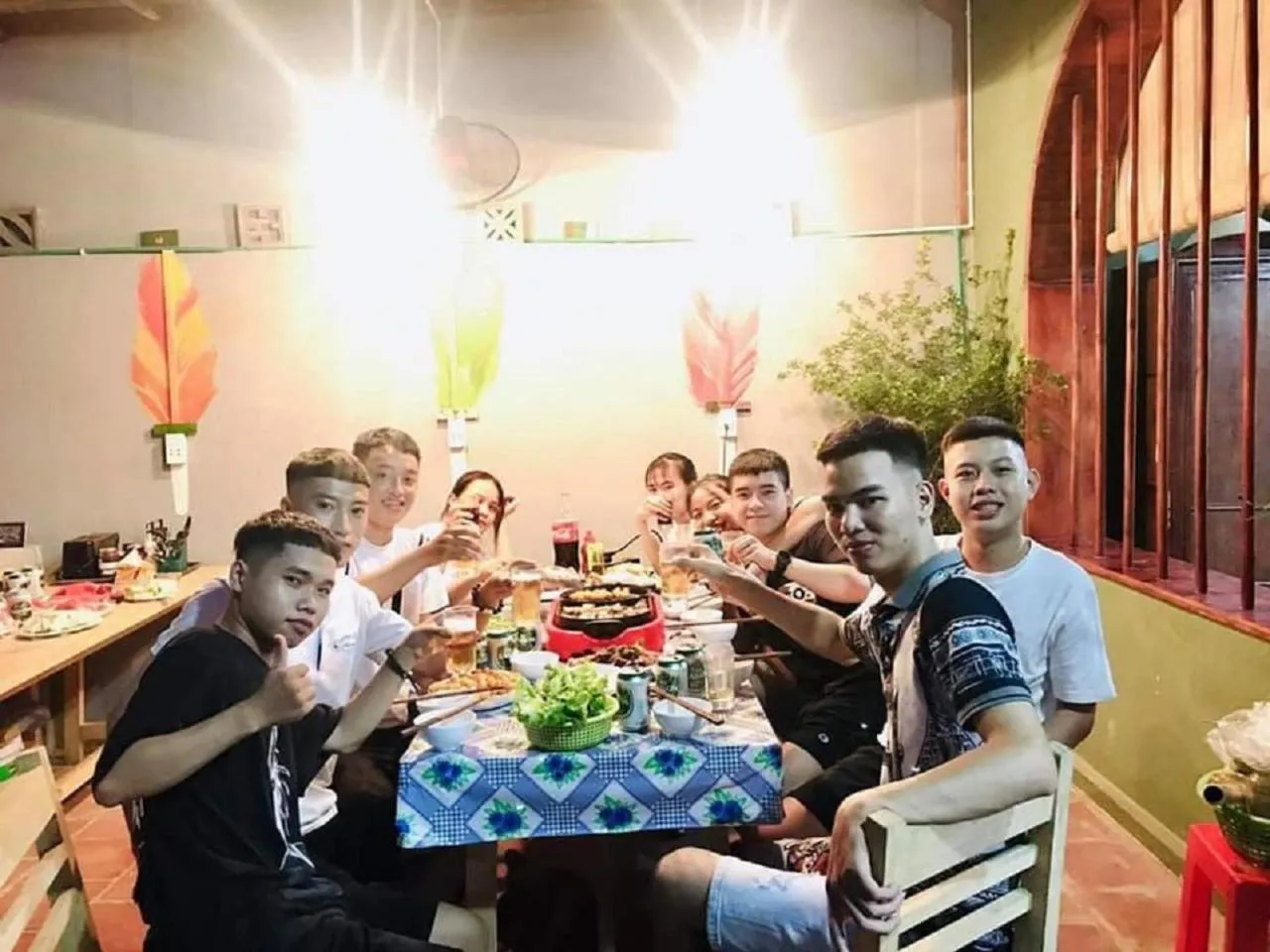 group of guests in Hava Homestay