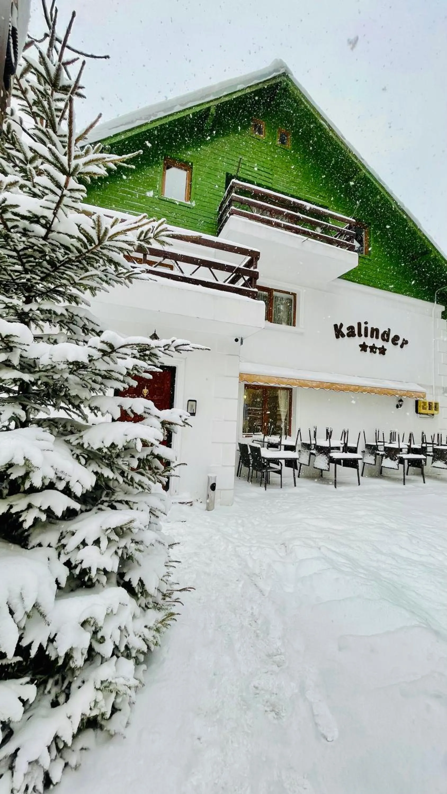 Property building in Pensiunea Kalinder