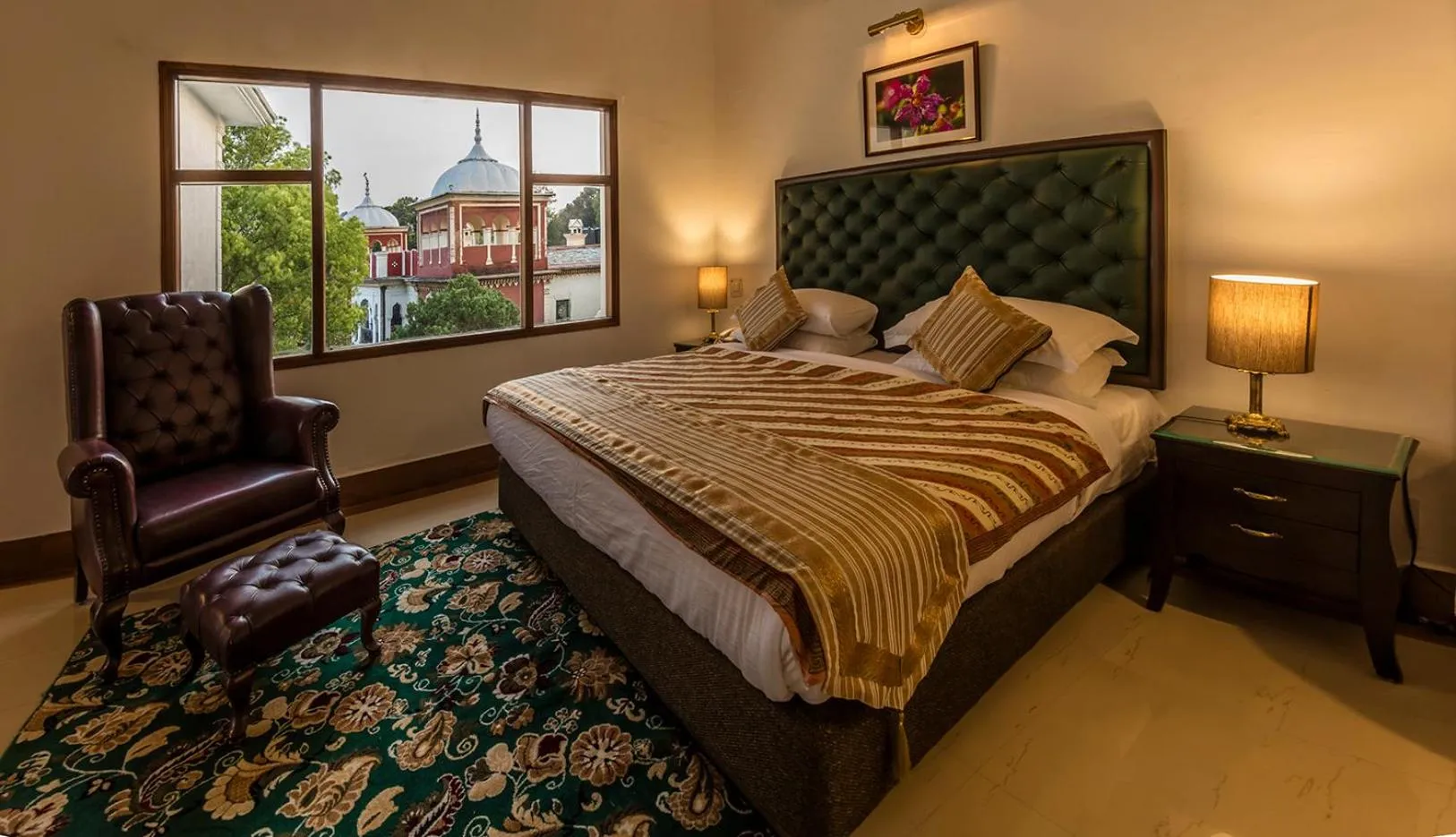 Bed in WelcomHeritage Judges Court