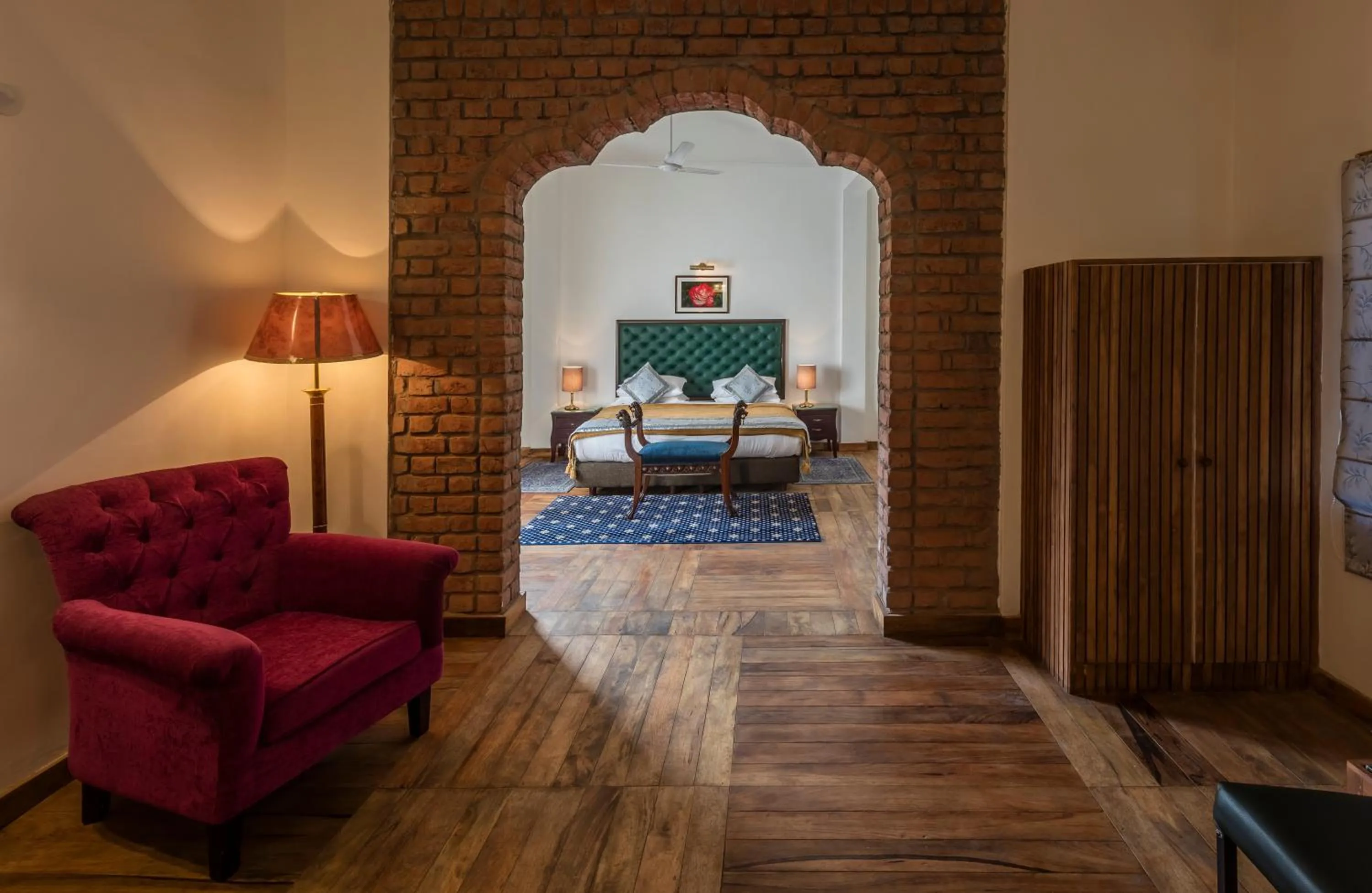 Bed in WelcomHeritage Judges Court